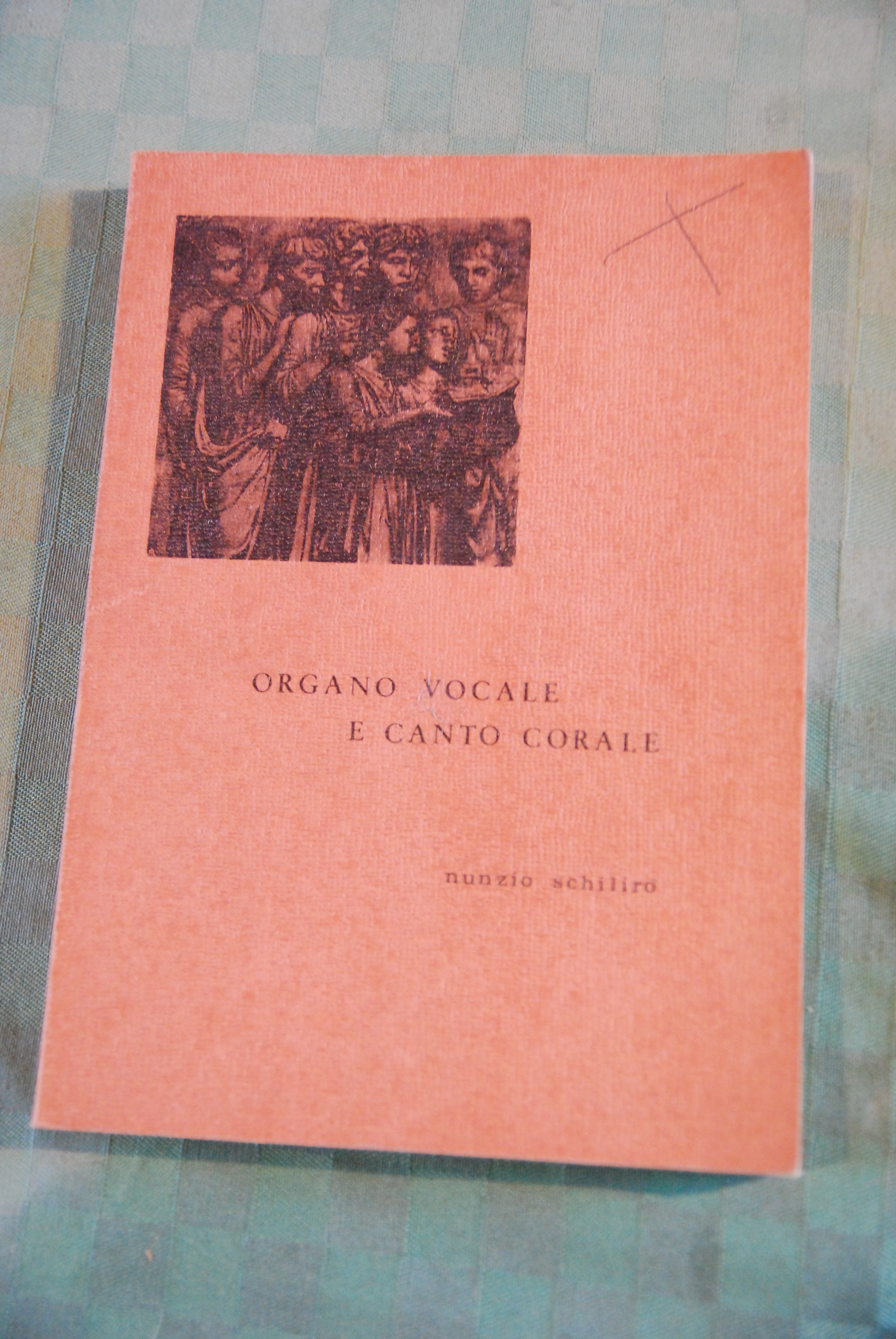 organo vocale e canto corale autografato dall'autore