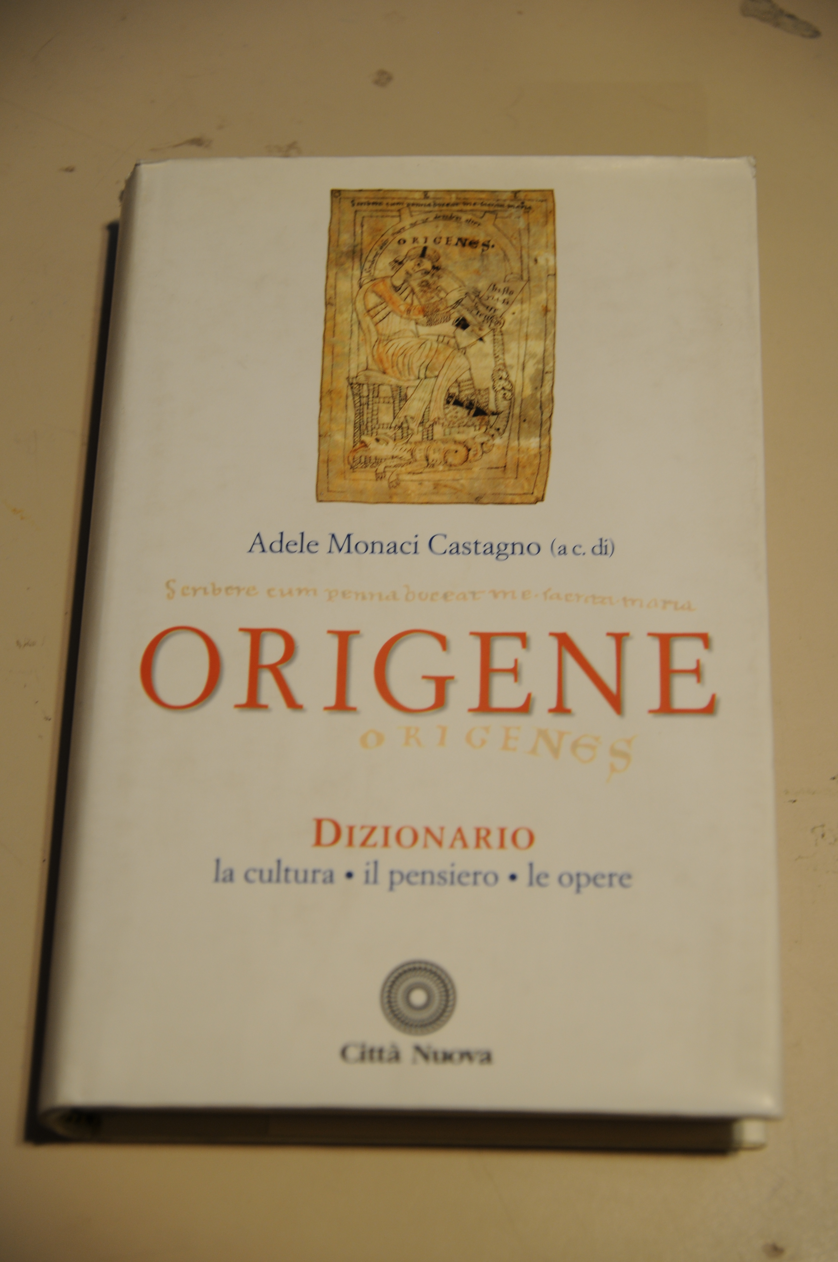 origene dizionario la cultura il pensiero le opere NUOVISSIMO