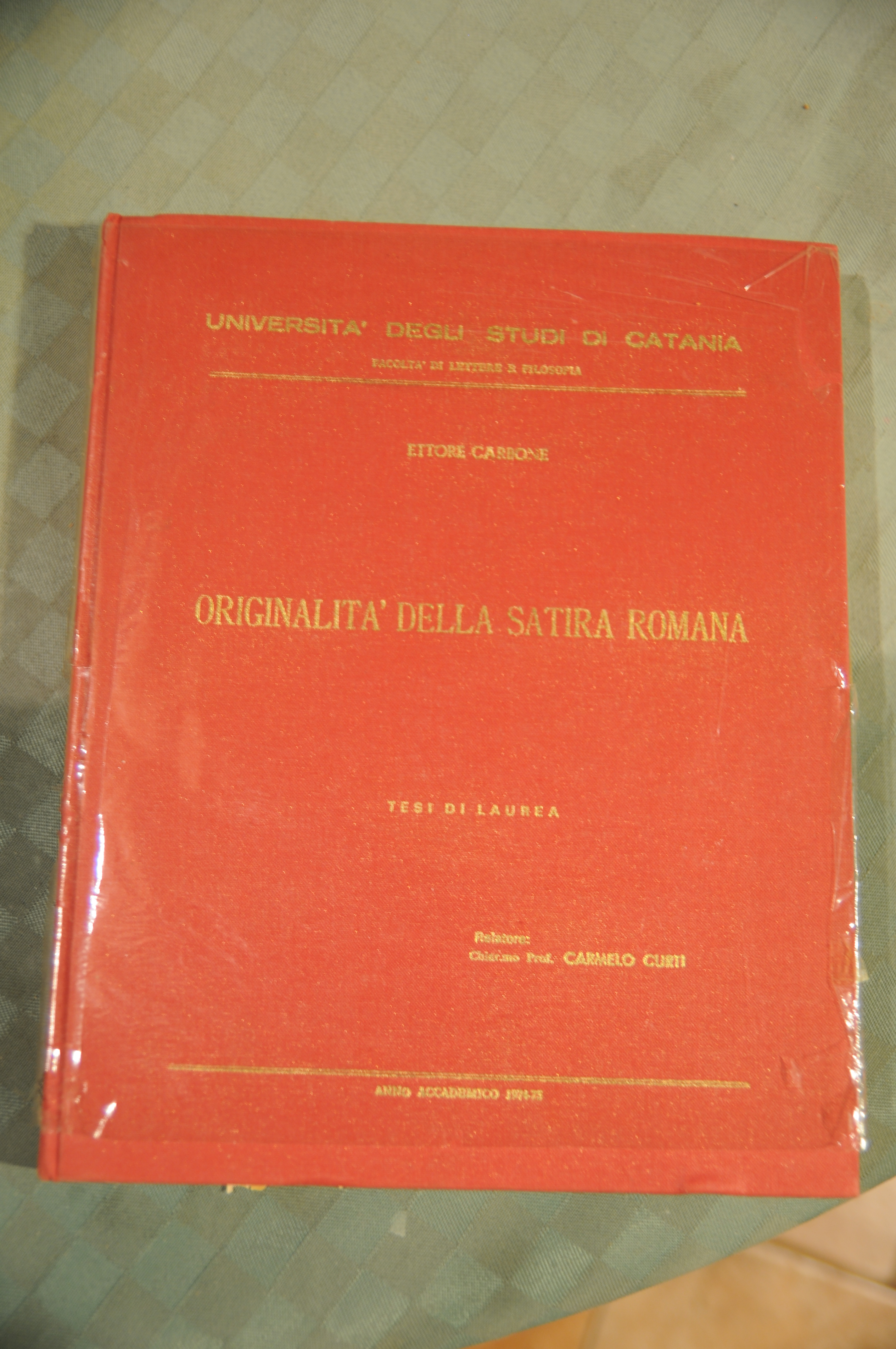 originalità originalita' della satira romana