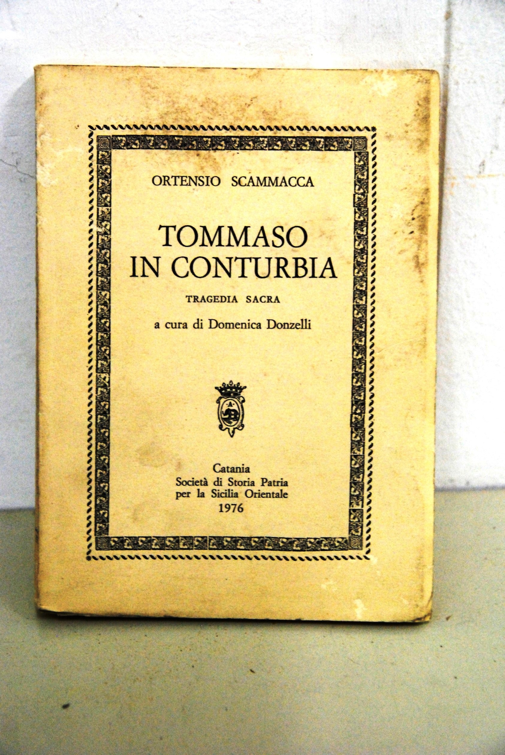 ortensio scammacca tommaso in conturbia tragedia sacra