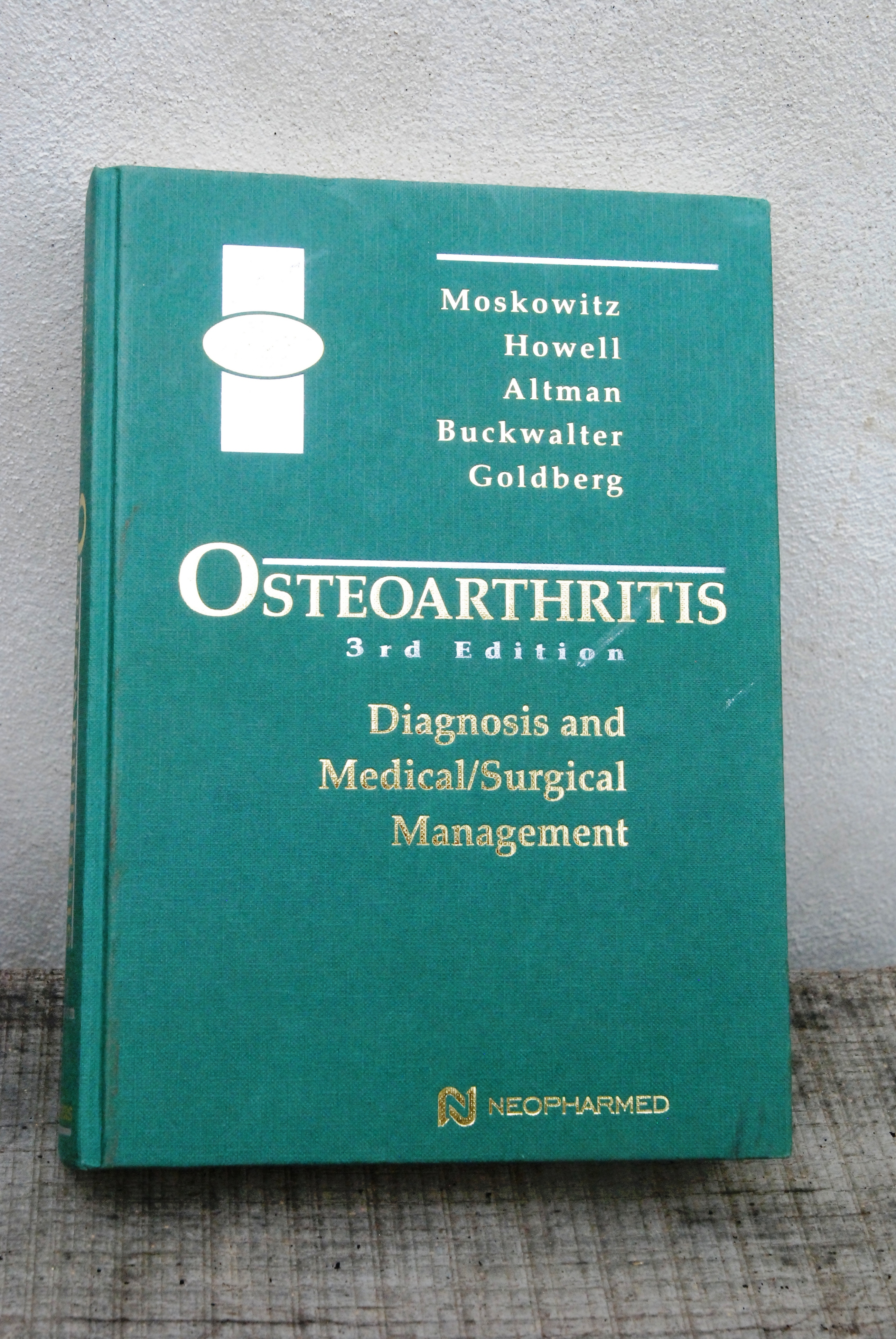 osteoarthritis diagnosis and medical surgical management NUOVO