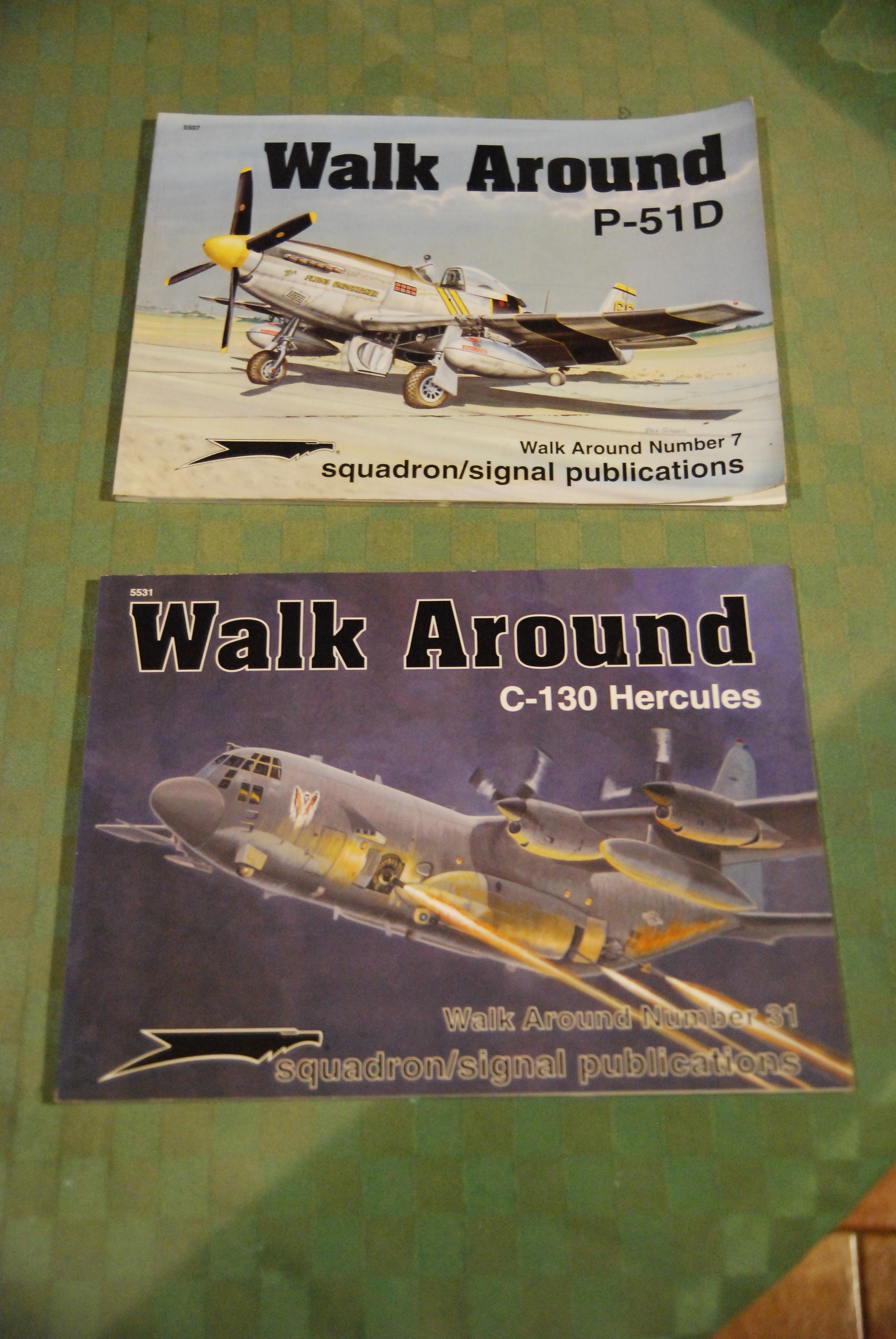 p-51d 5507, c-130 hercules 5531 NUOVISSIMI