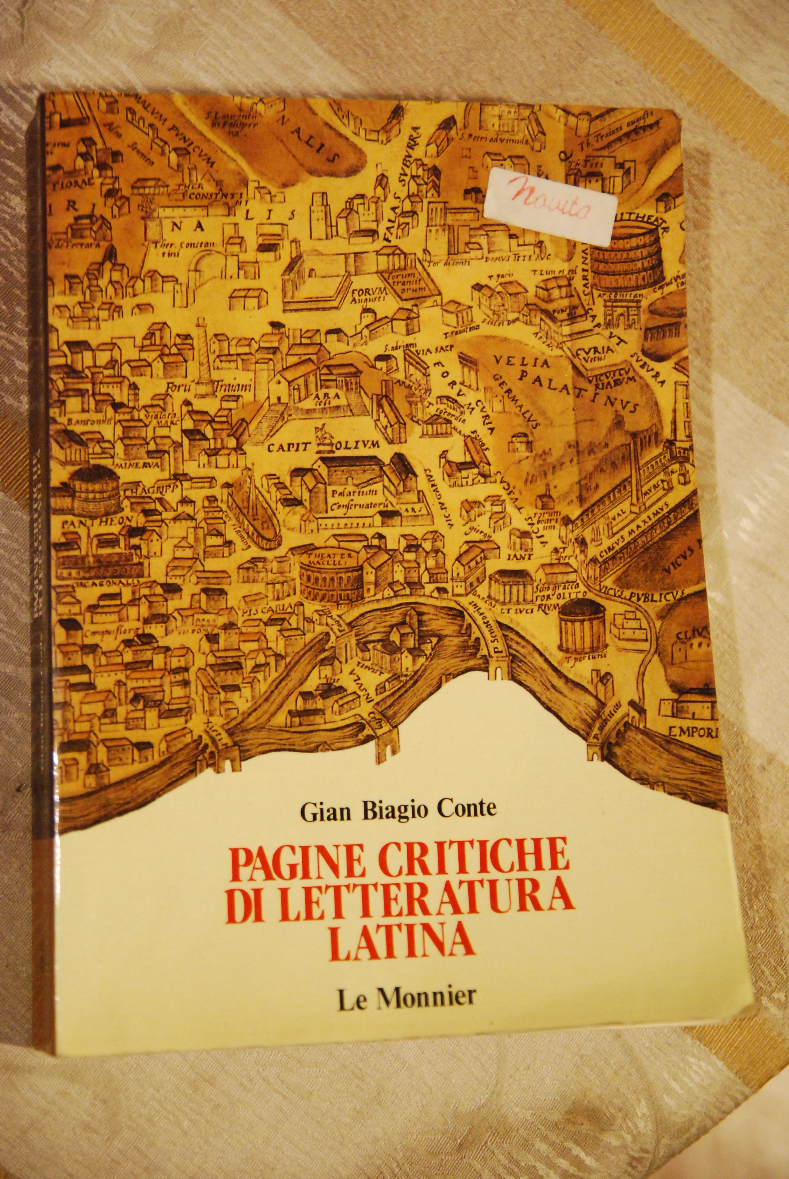 pagine critiche di letteratura latina NUOVISSIMO mai aperto