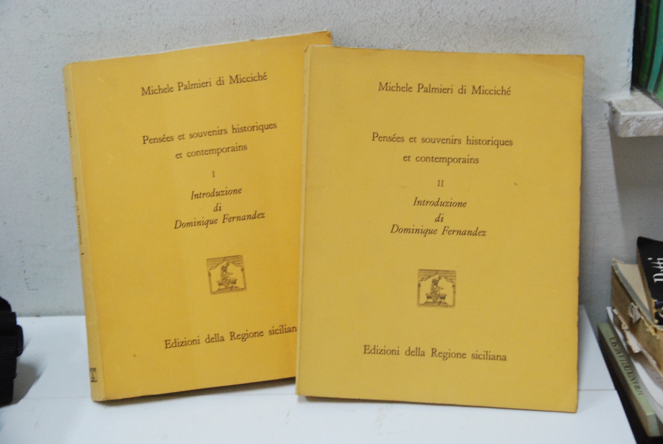 pensees et souvenirs historiques et contemporains 2 voll. opera cpl.