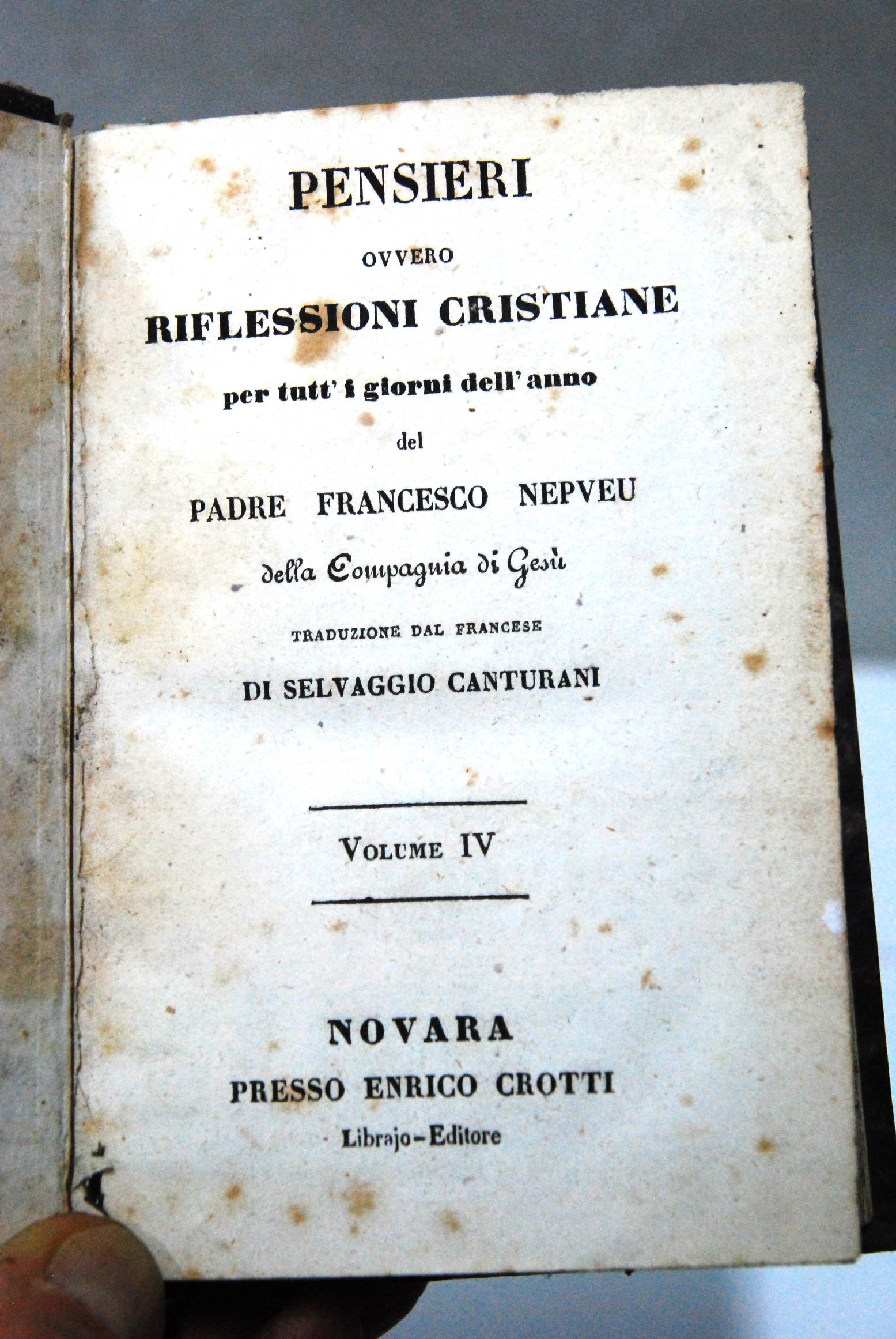 Pensieri Riflessioni Cristiane per tutt'i Giorni dell'anno Della Compagnia Di …