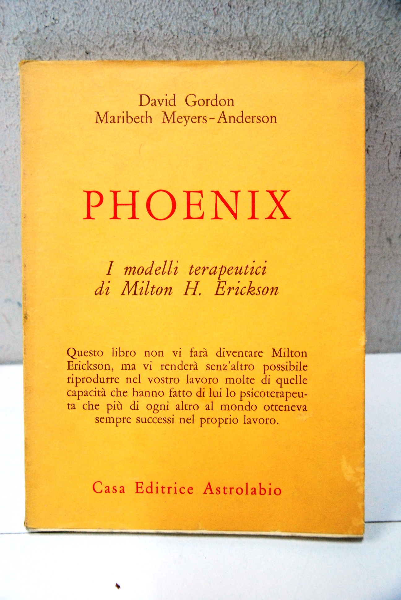 Phoenix modelli terapeutici di erickson