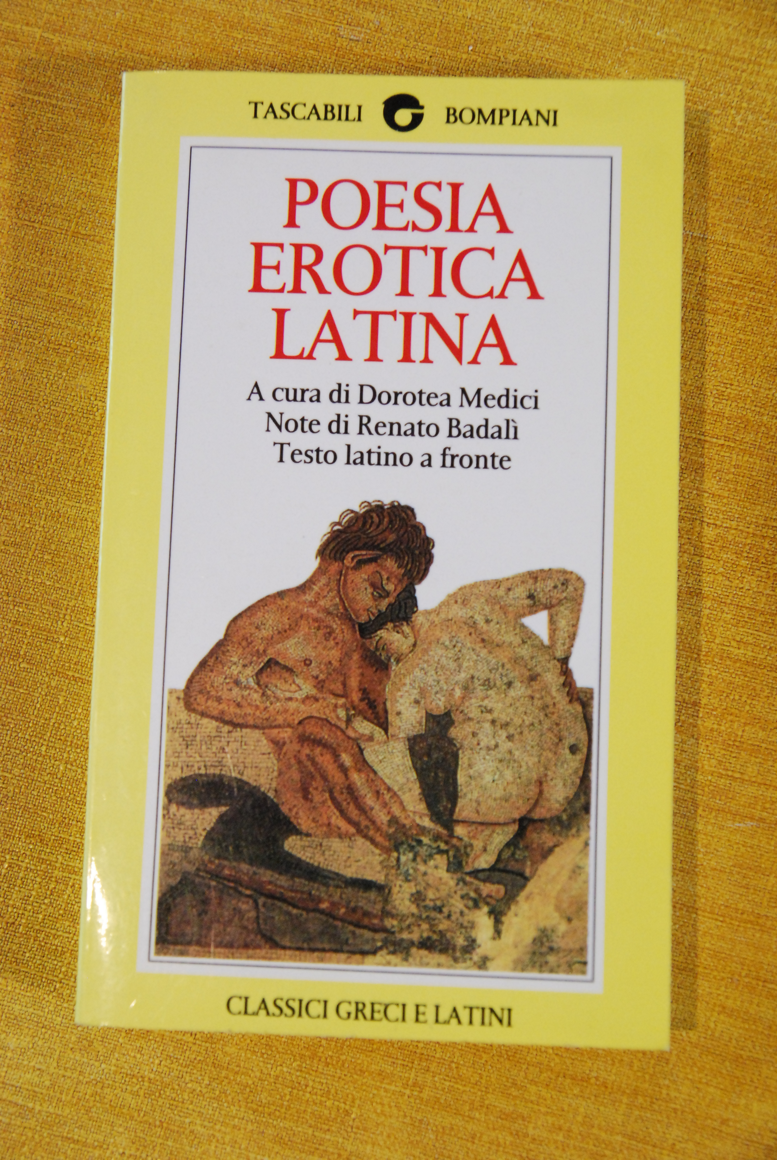 poesia erotica latina testo latino a fronte NUOVO