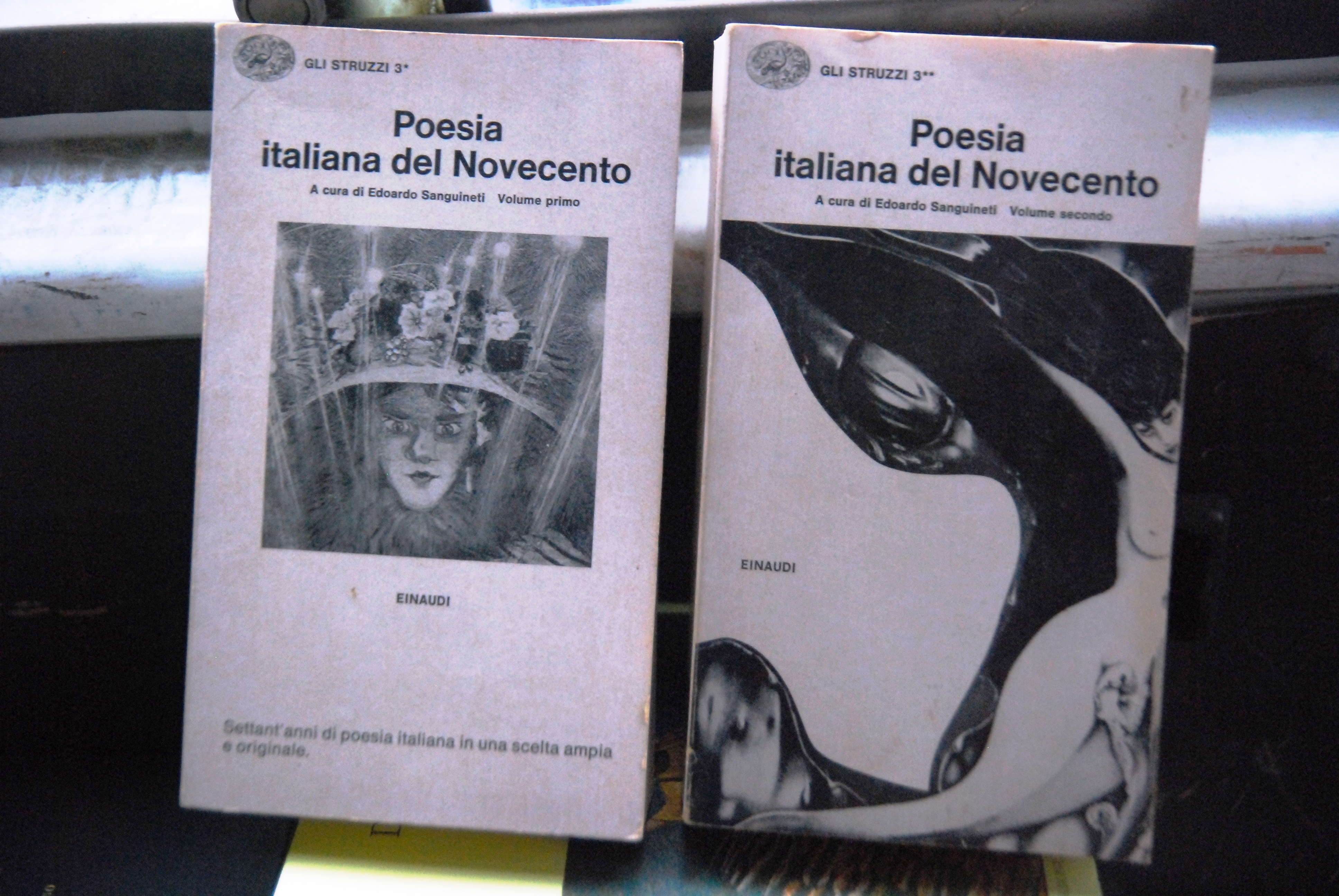 poesia italiana del novecento 2 voll. NUOVI