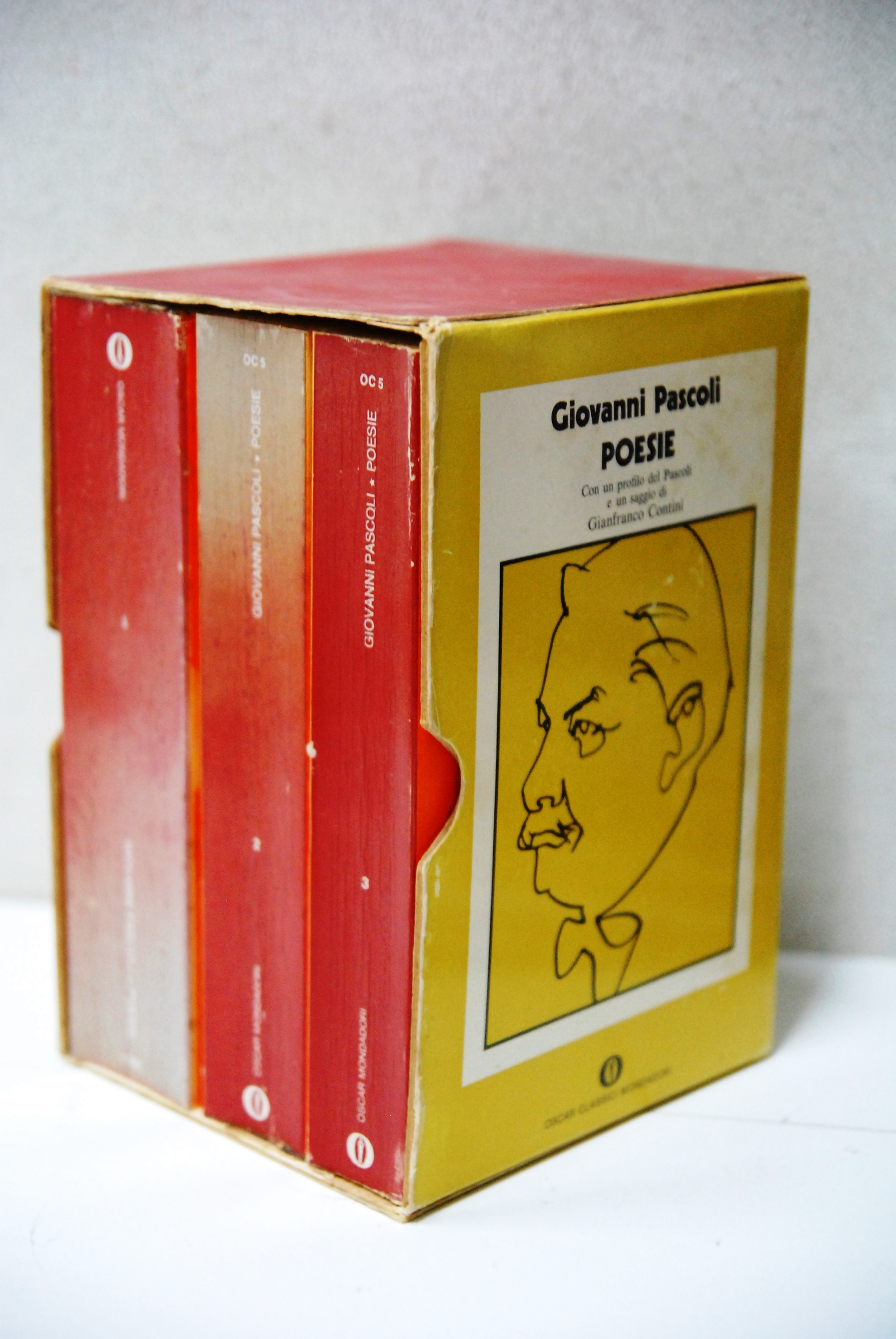 poesie 3 vol. opera cpl. con cofanetto OC 5