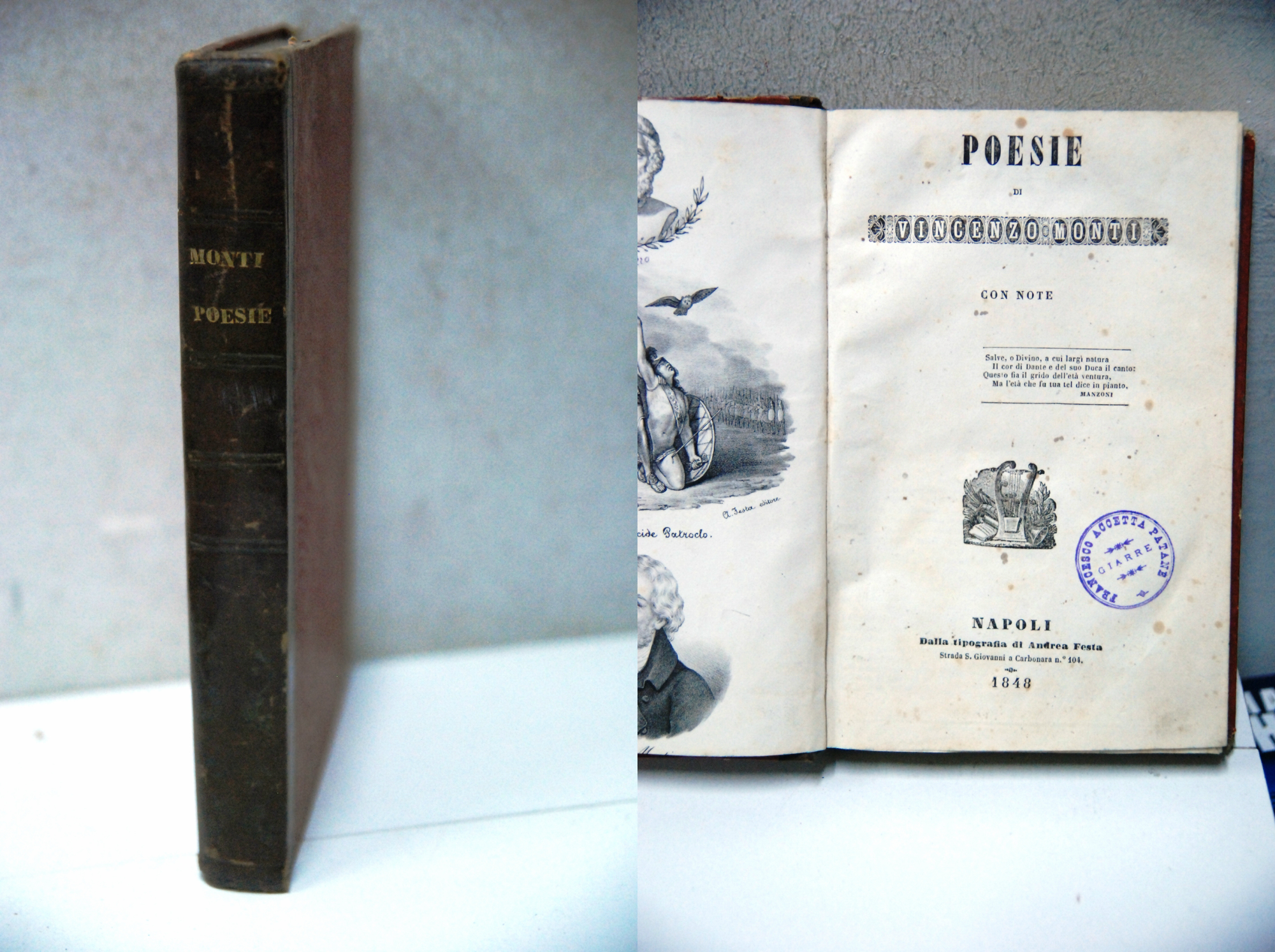 poesie con note (cdz. pari al nuovo)