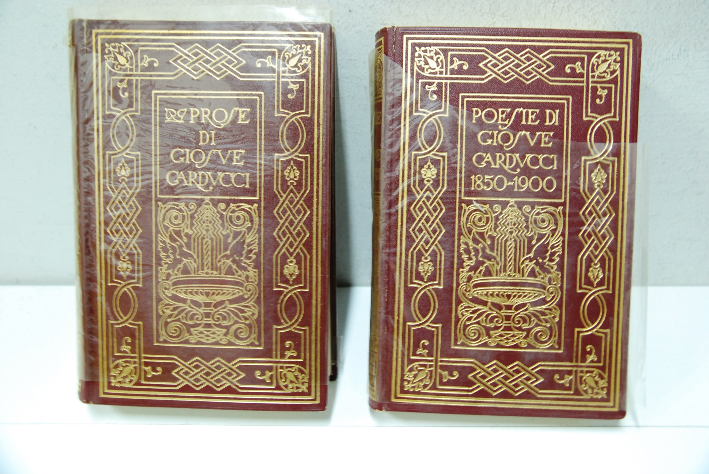 Poesie di Giosuè Carducci 1850 ? 1900 in 2 volumi