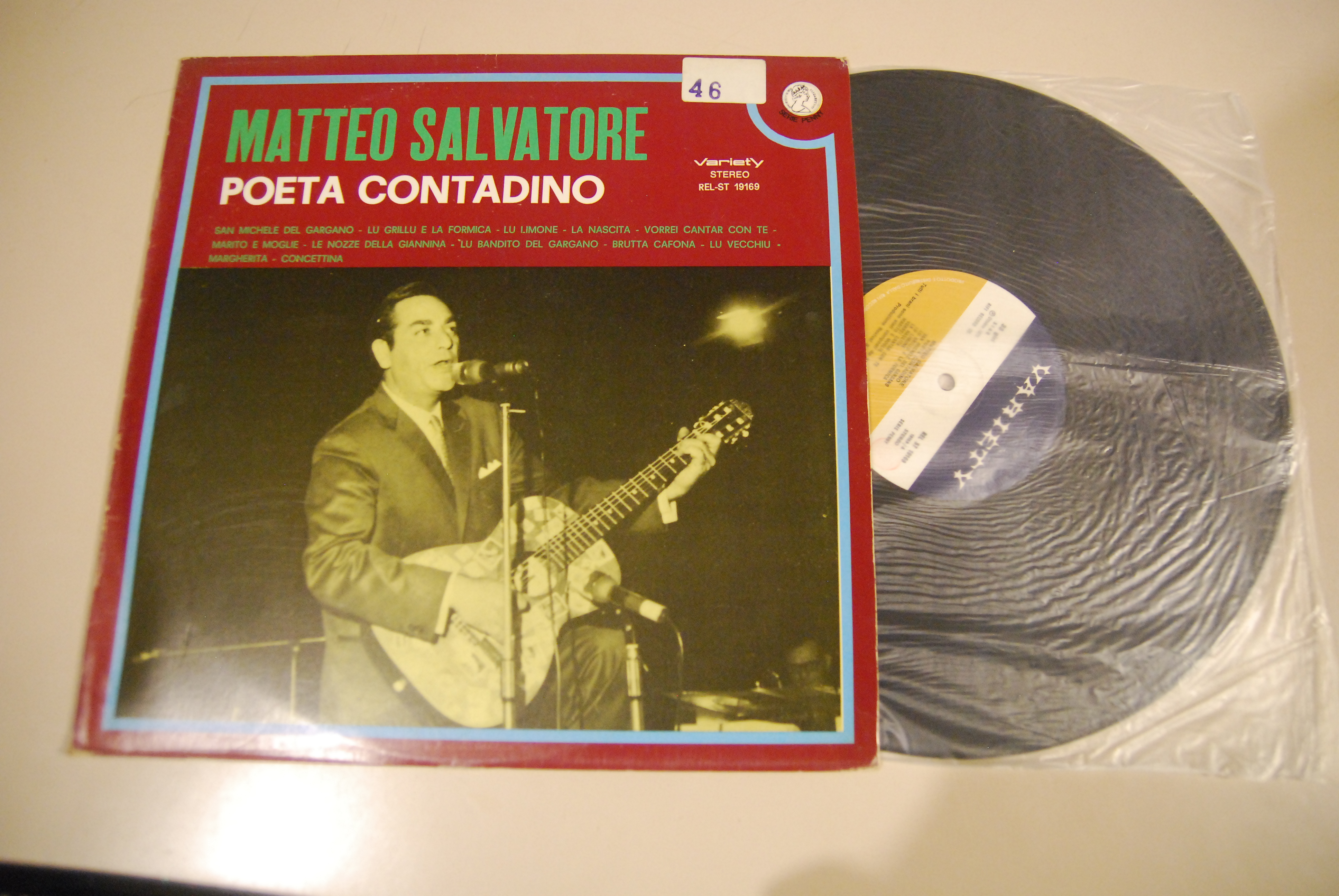 poeta contadino lp album NUOVO