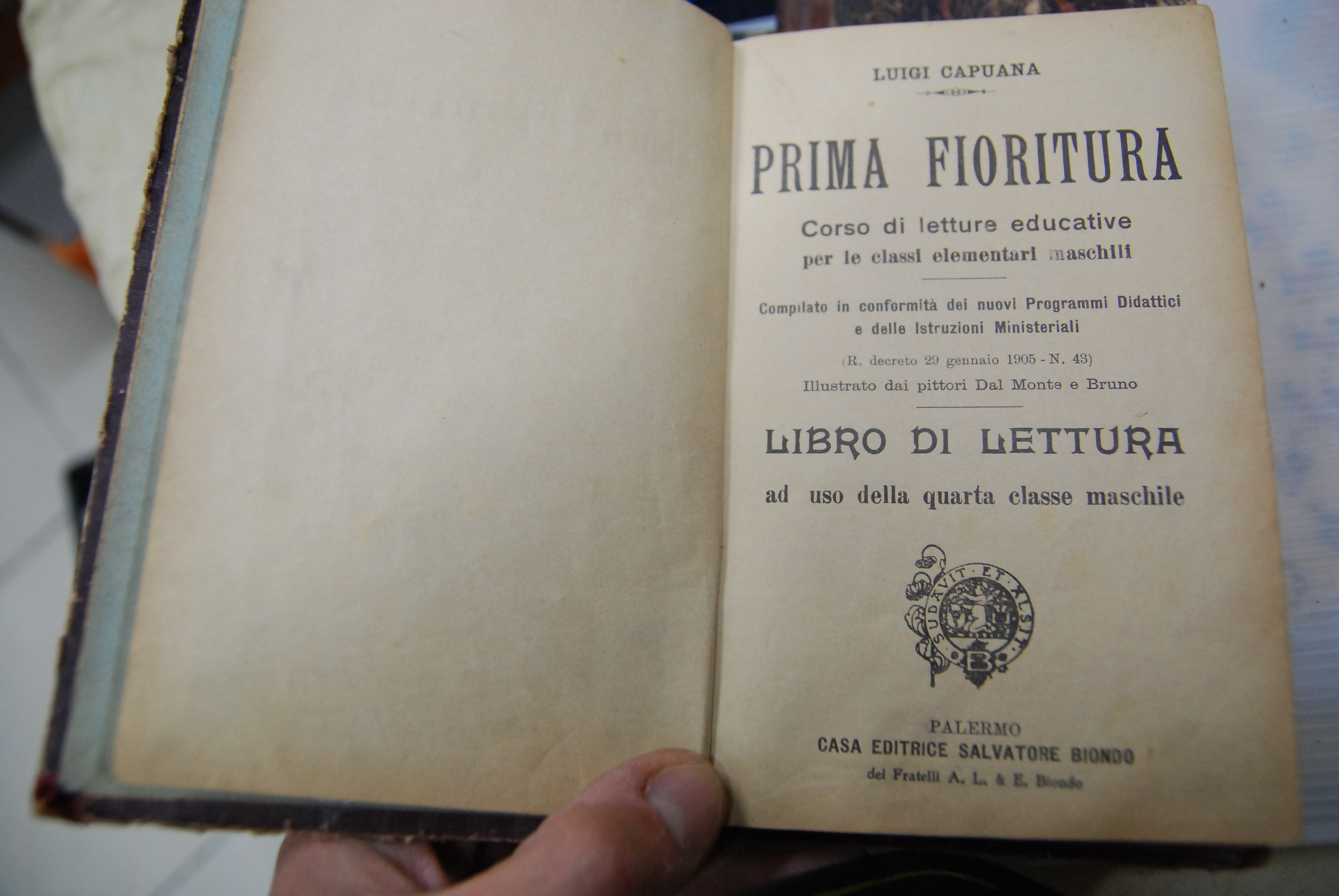 Prima Fioritura, corso di letture educative per le classi elementari …