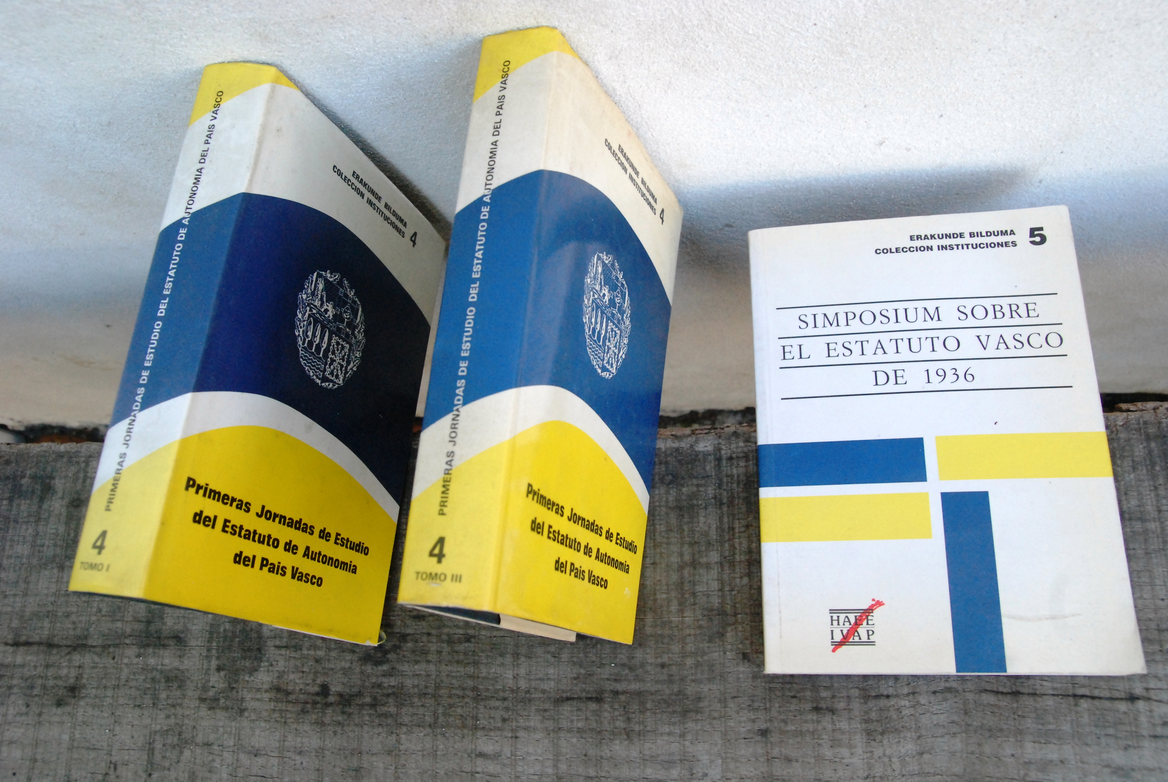 primeras jornadas de estudio del estatuto de autonomia del pais …