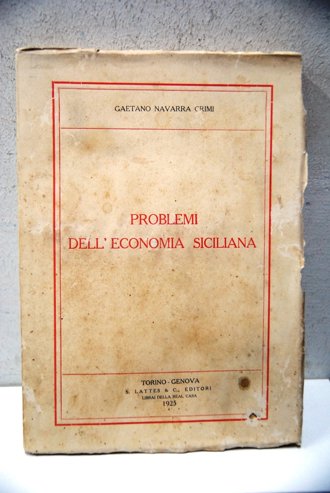 Problemi dell'Economia Siciliana