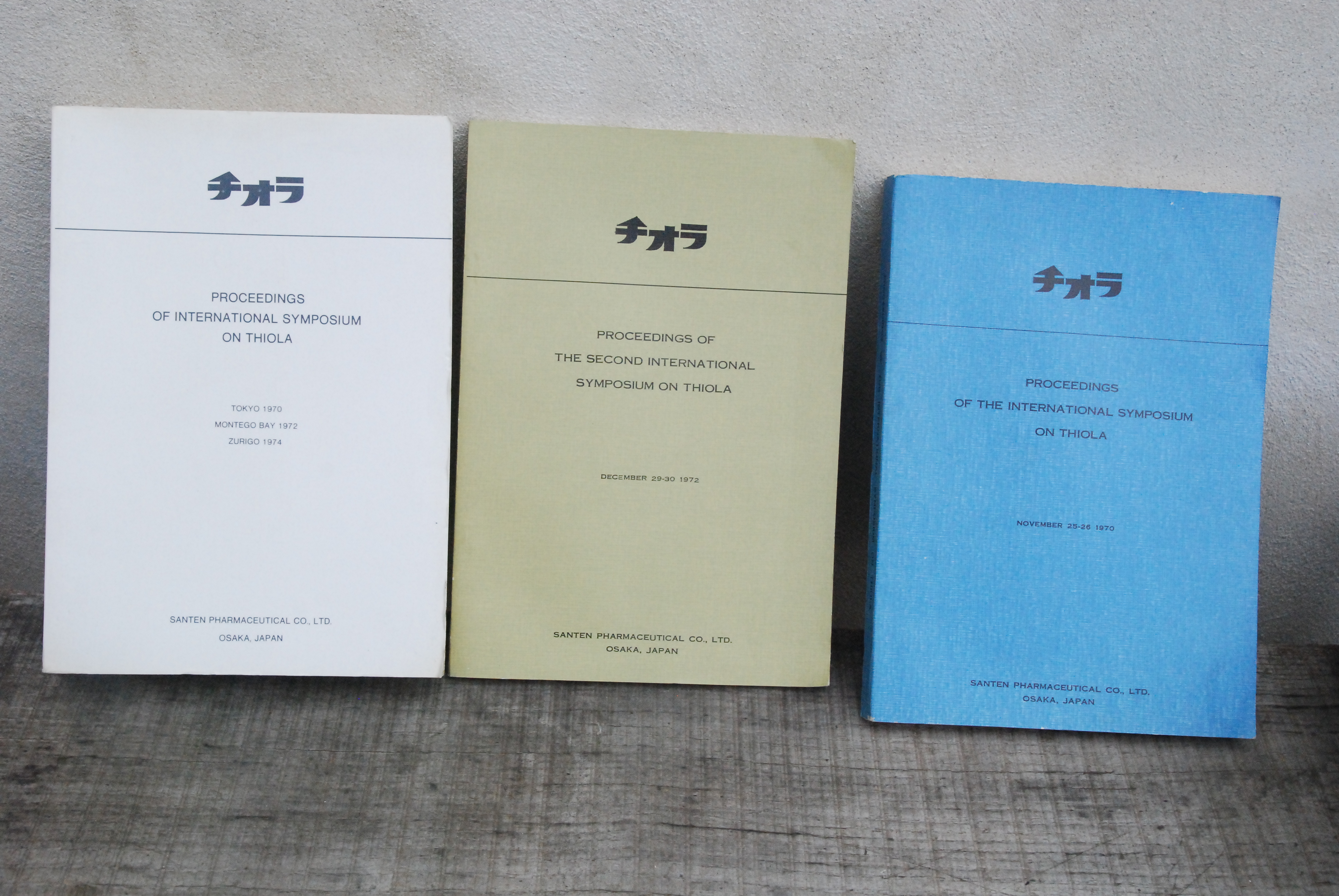 proceedings of the second international symposium on thiola