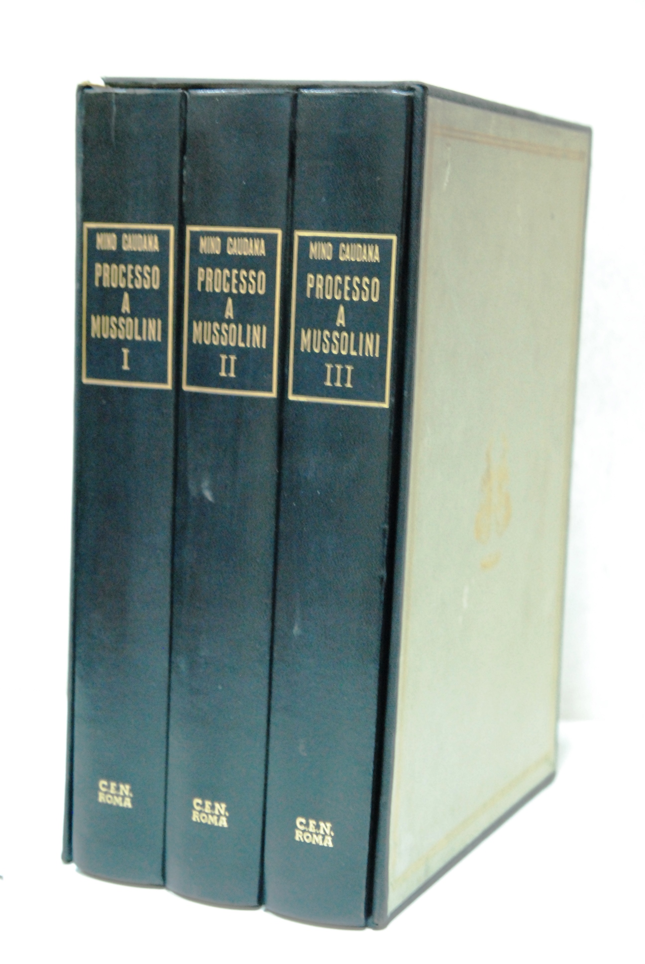processo a mussolini 3 voll.