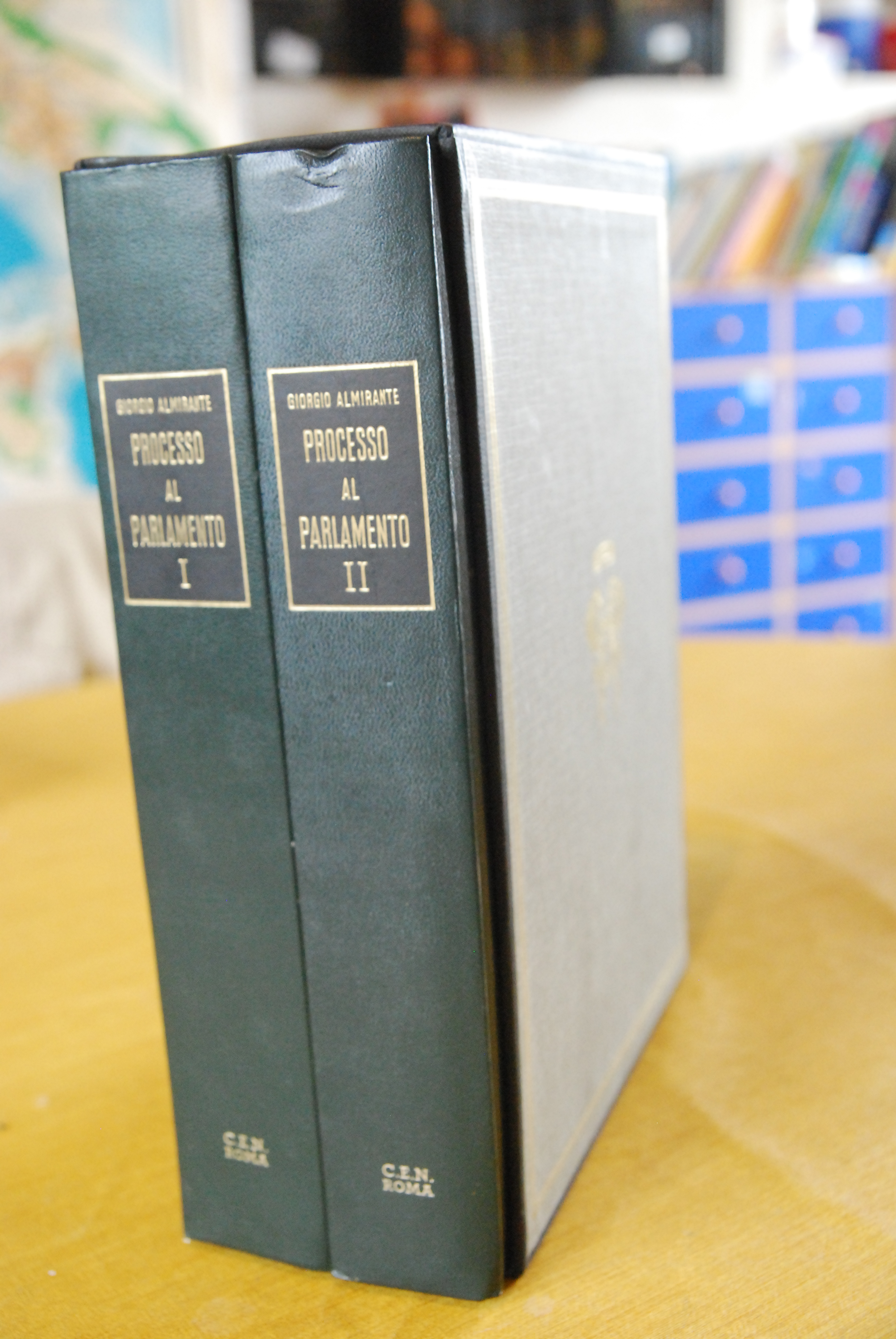 processo al parlamento 2 voll. opera cpl. con cofanetto NUOVI