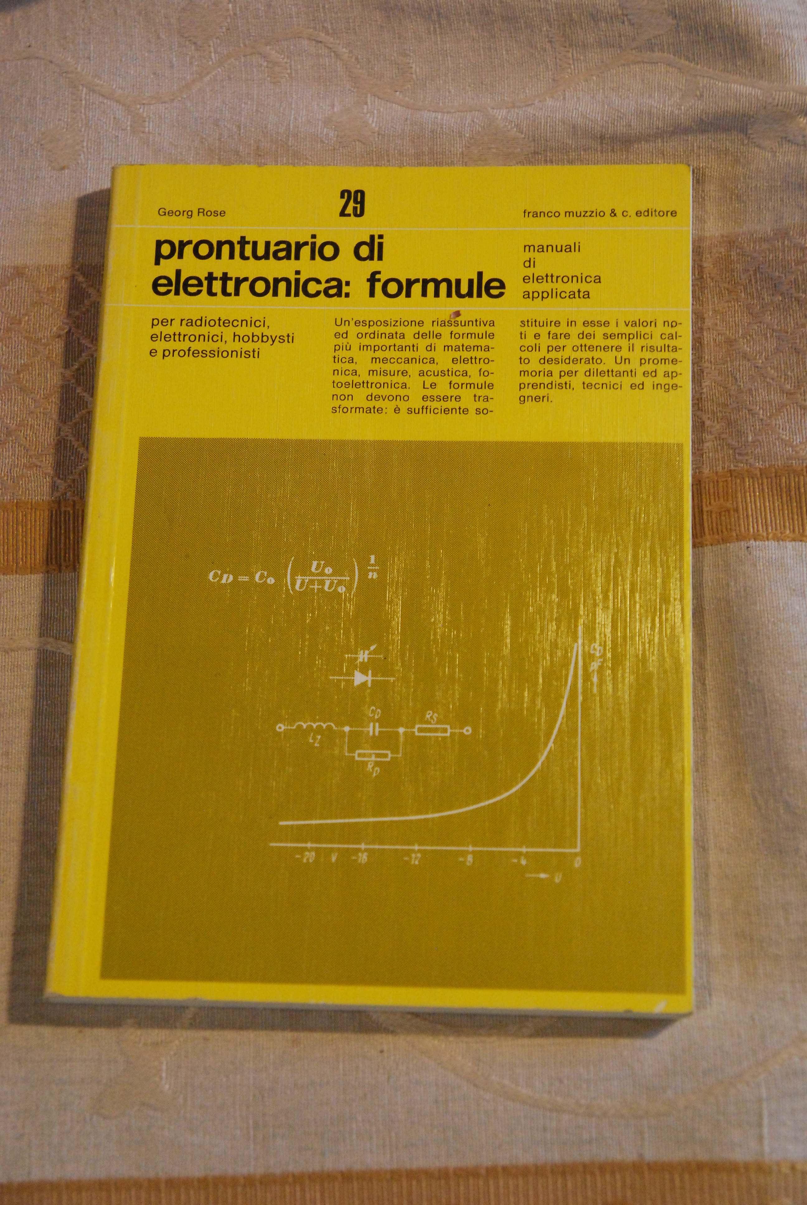 prontuario di elettronica formule NUOVISSIMO