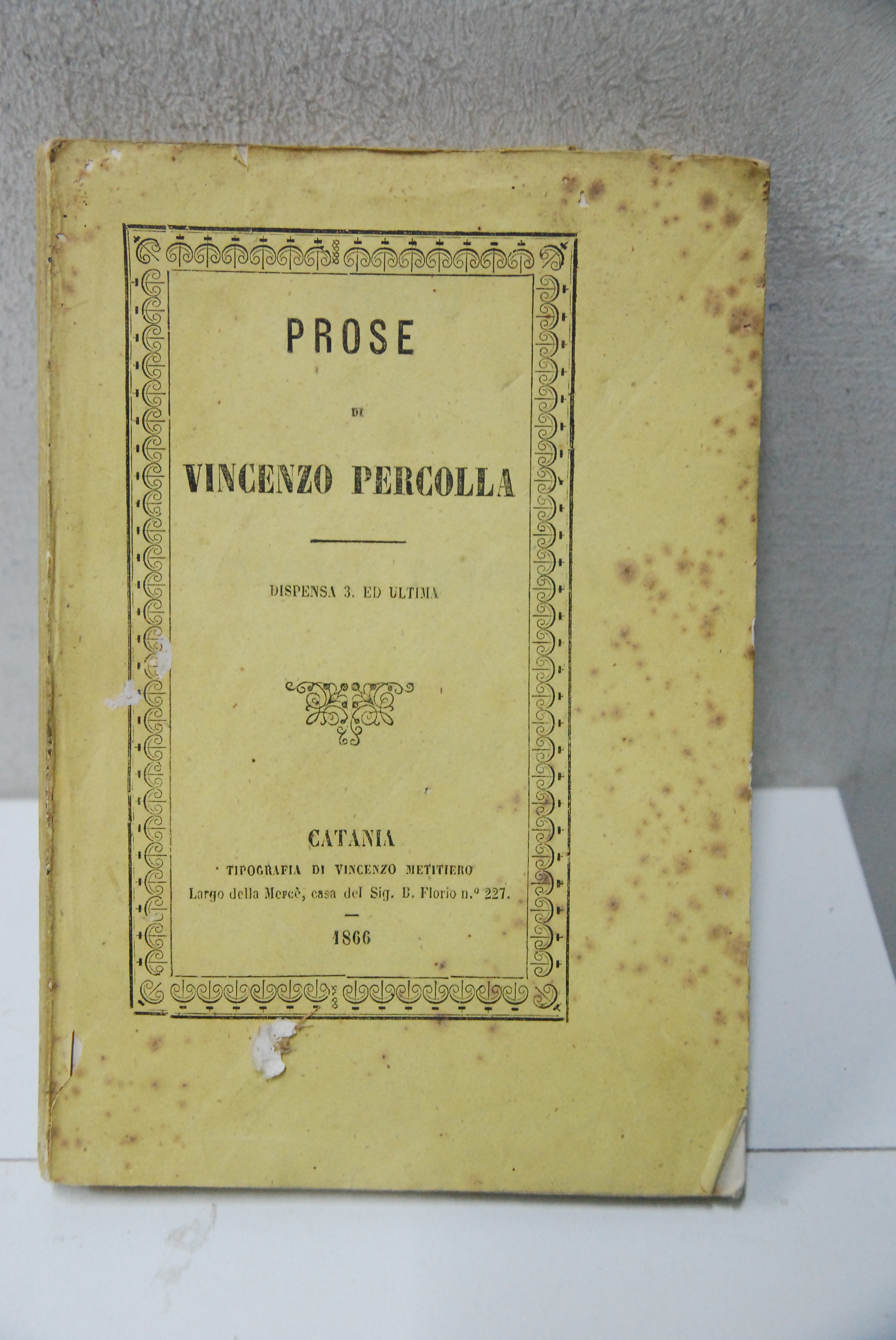 prose di vincenzo percolla dispensa 3