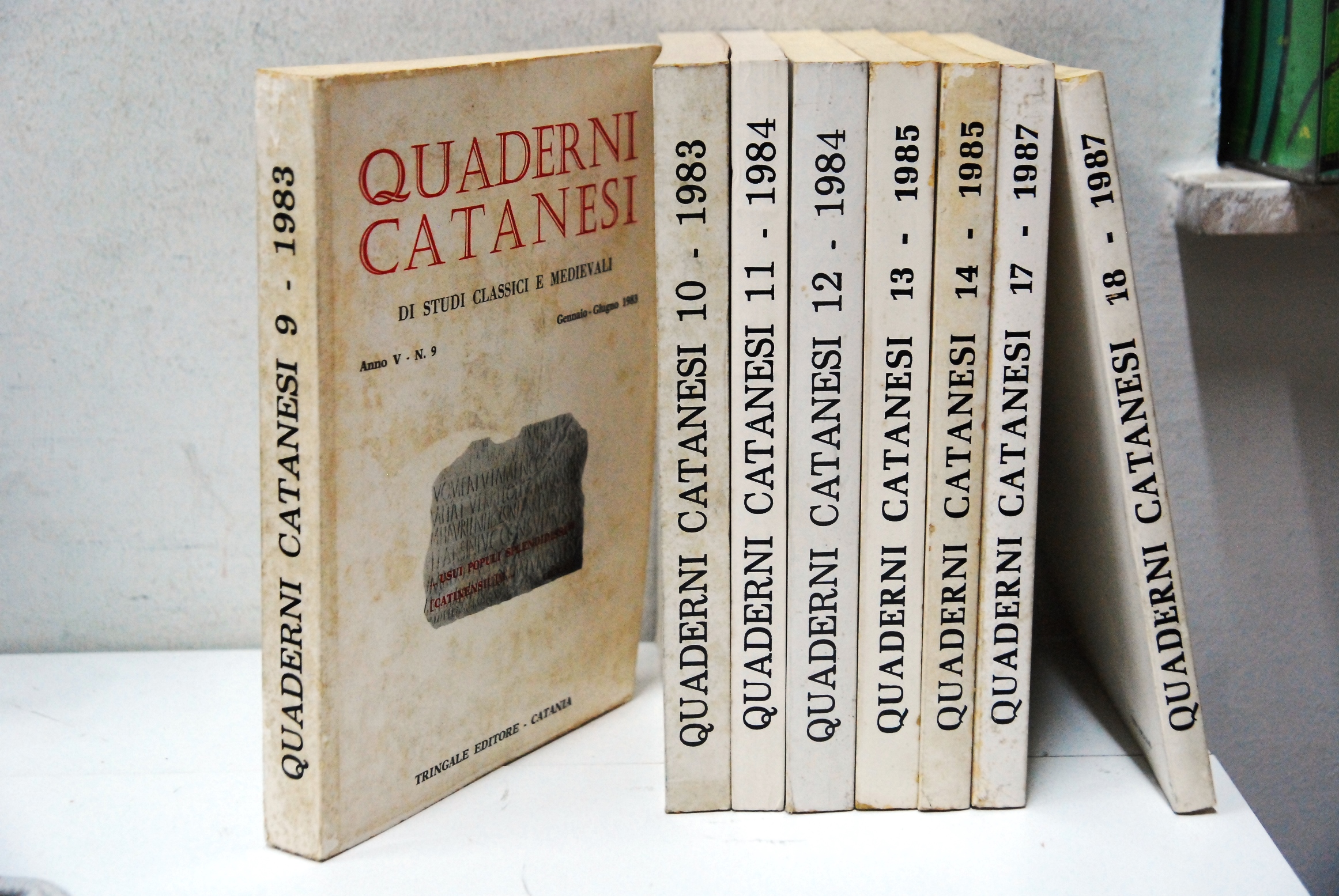 quaderni catanesi 9, 10, 11, 12, 13, 14, 17, 18, …