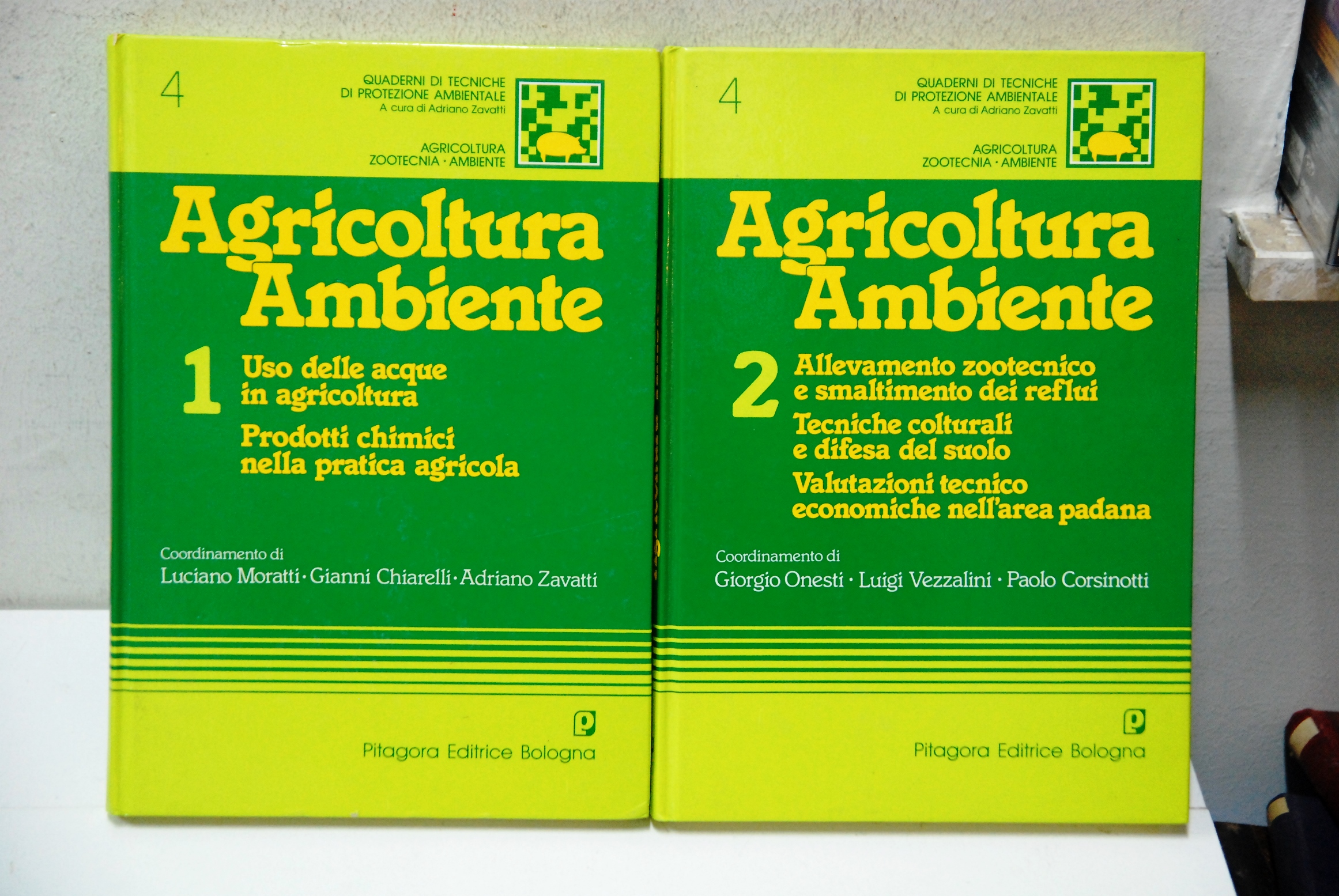 quaderni di tecniche protezione ambientale agricoltura ambiente 2 voll. NUOVI
