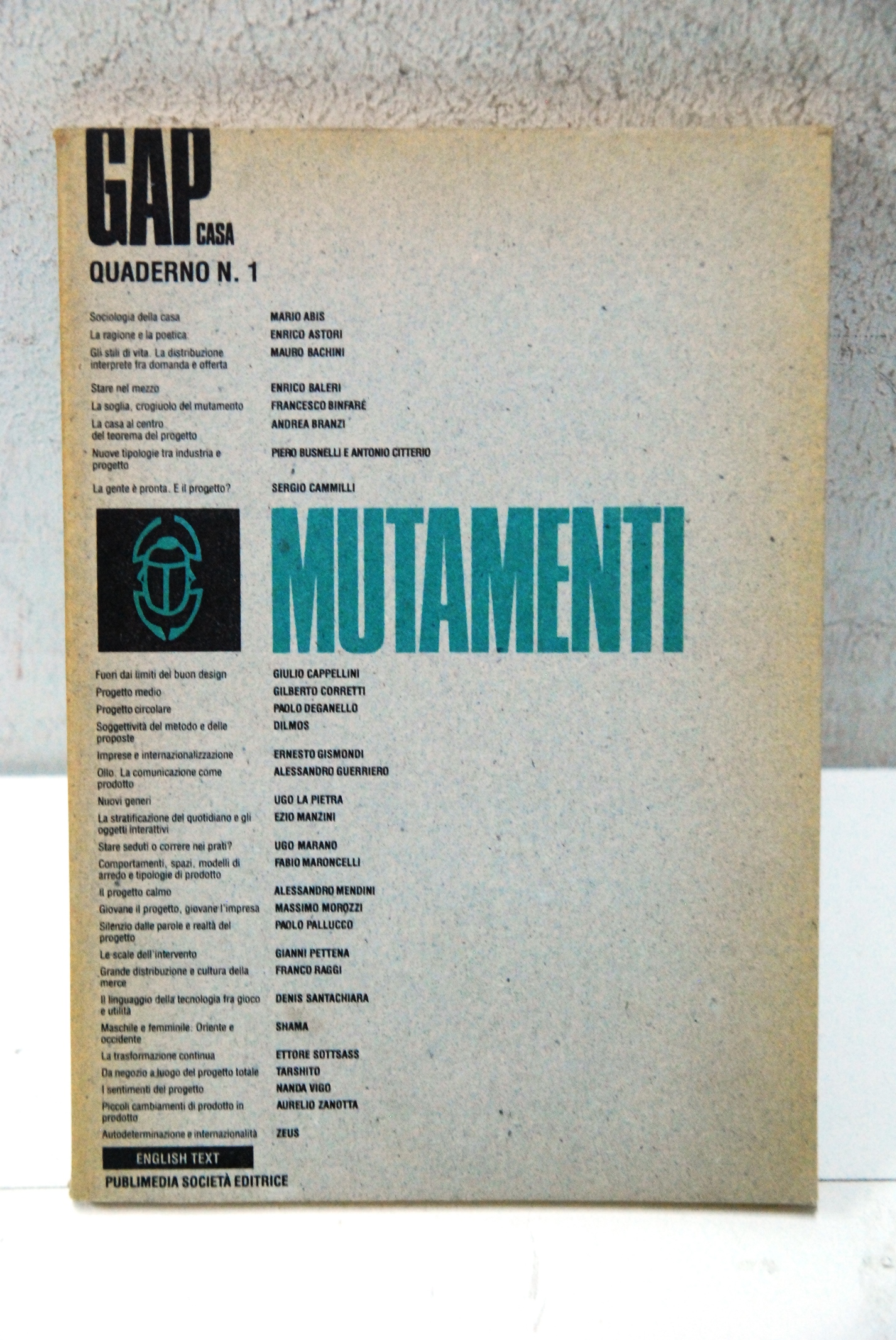 quaderno 1 mutamenti