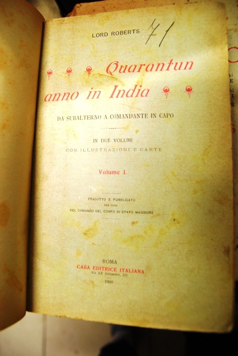 Quarantun anno in India, volume I