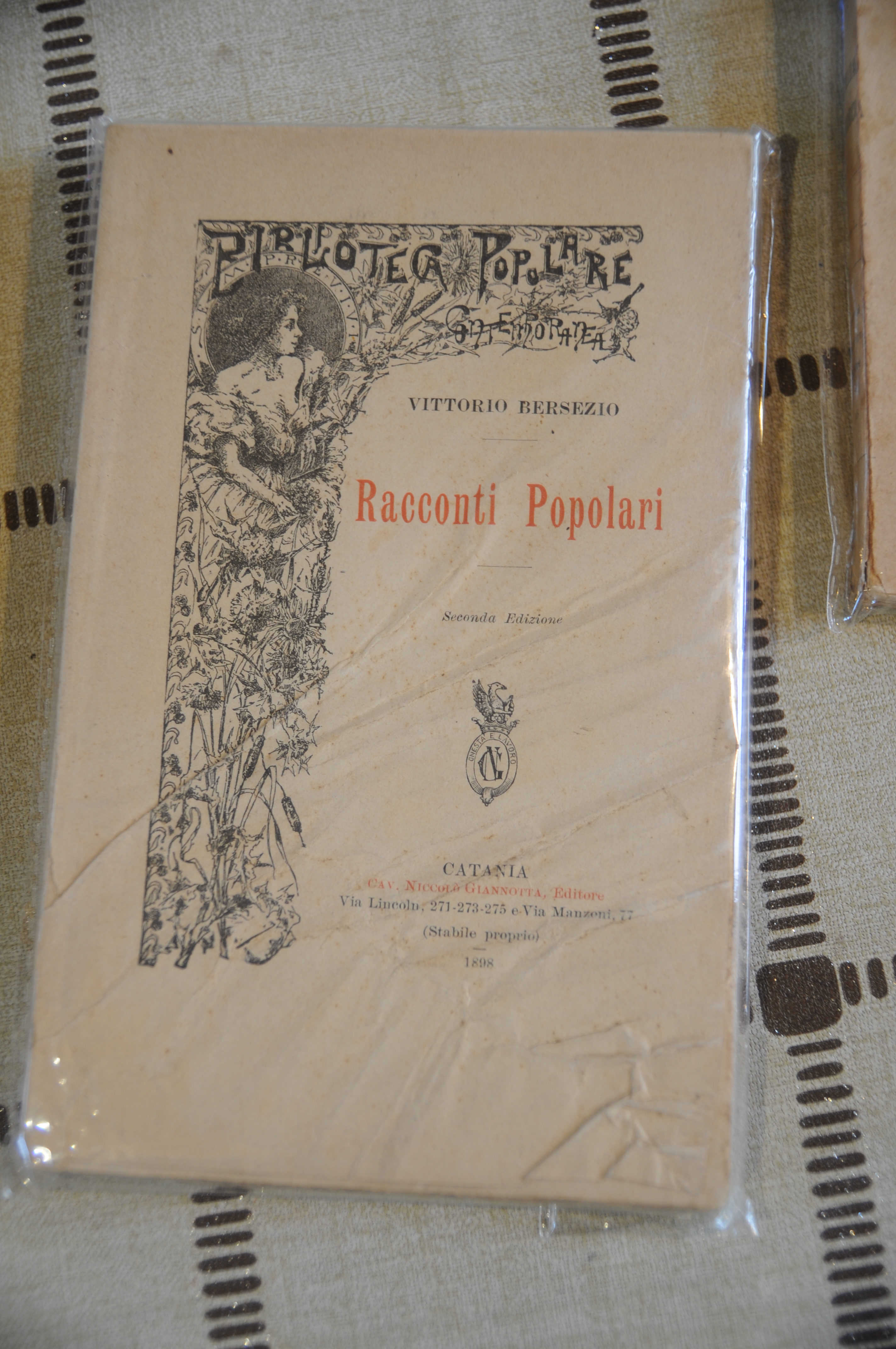 racconti popolari 2a ed. NUOVISSIMO ancora in busta