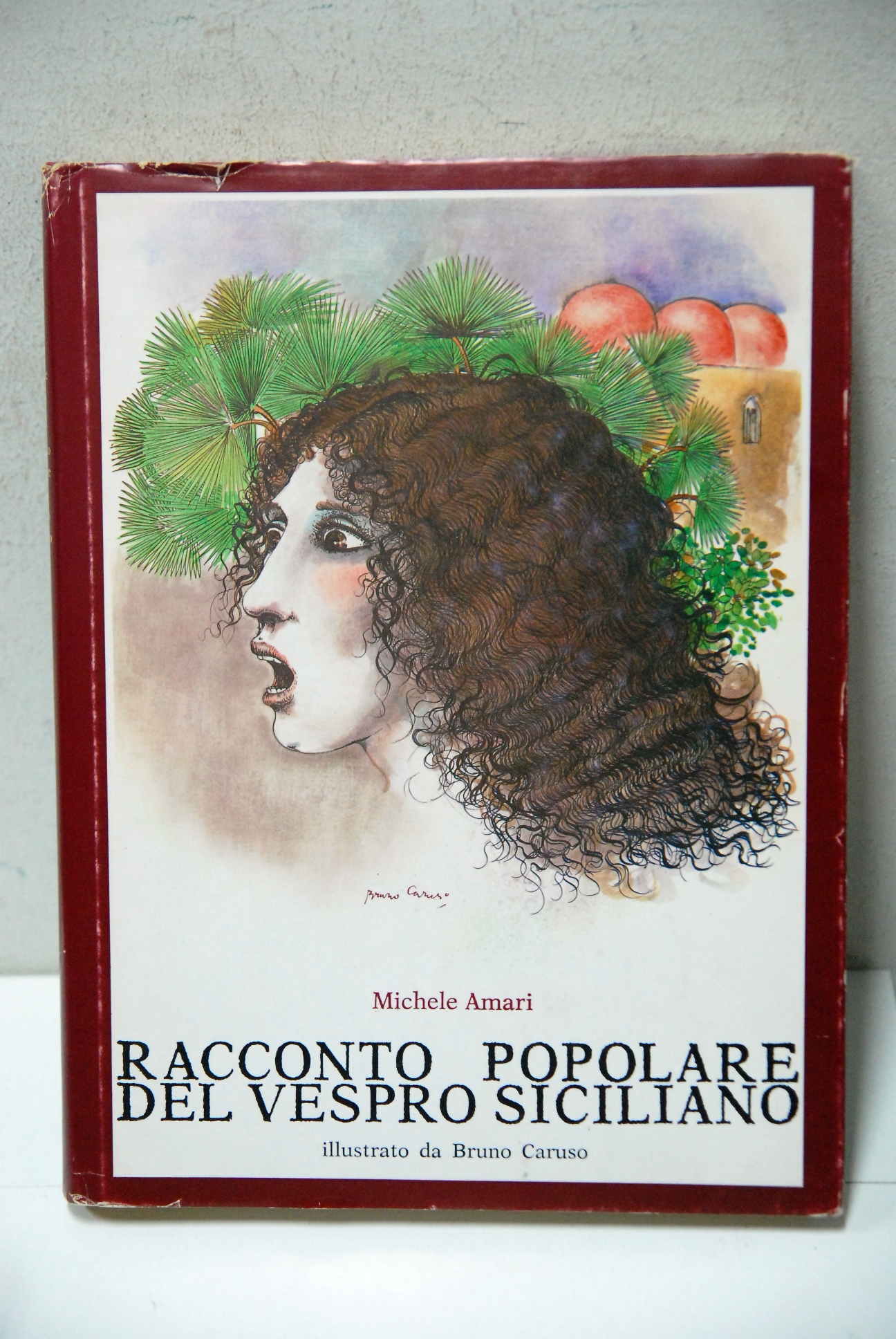 racconto popolare del vespro siciliano sovracopertina posteriore lievemente danneggiata ma …