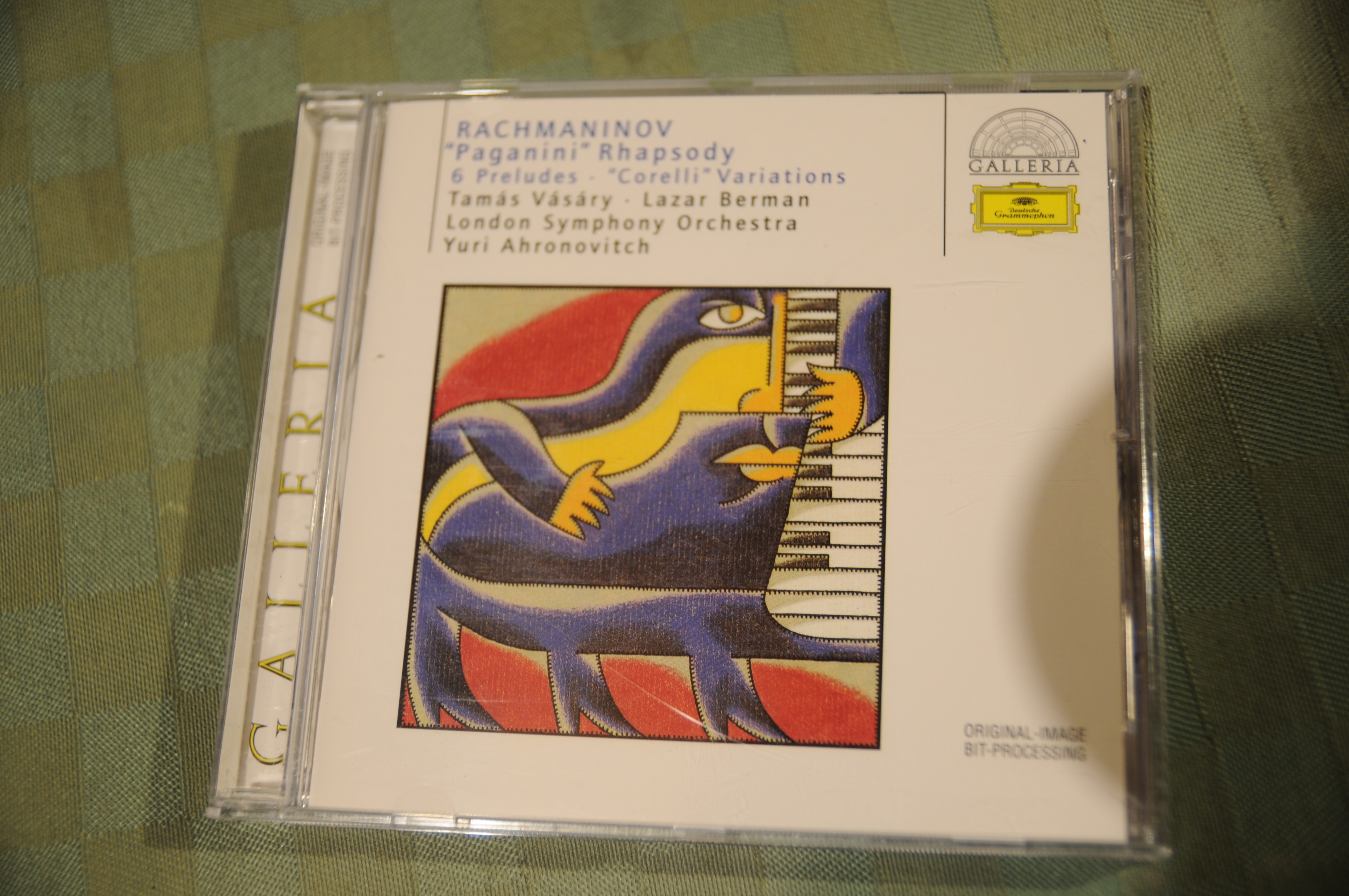 RACHMANINOV PAGANINI rhapsody CD NUOVO