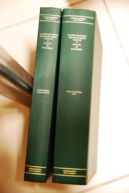 Raffigurazioni Ricostruzioni vedute e piante di Palermo, due volumi