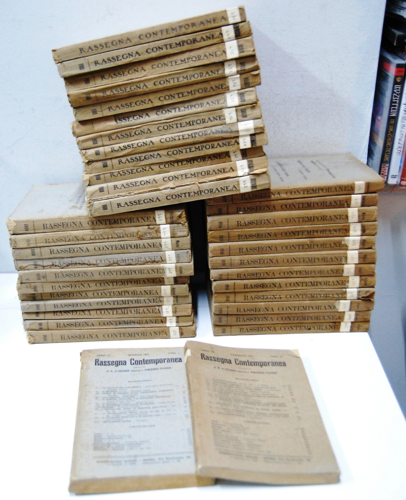 rassegna contemporanea - (anno 1 1908 12 voll. cpl.) (anno …