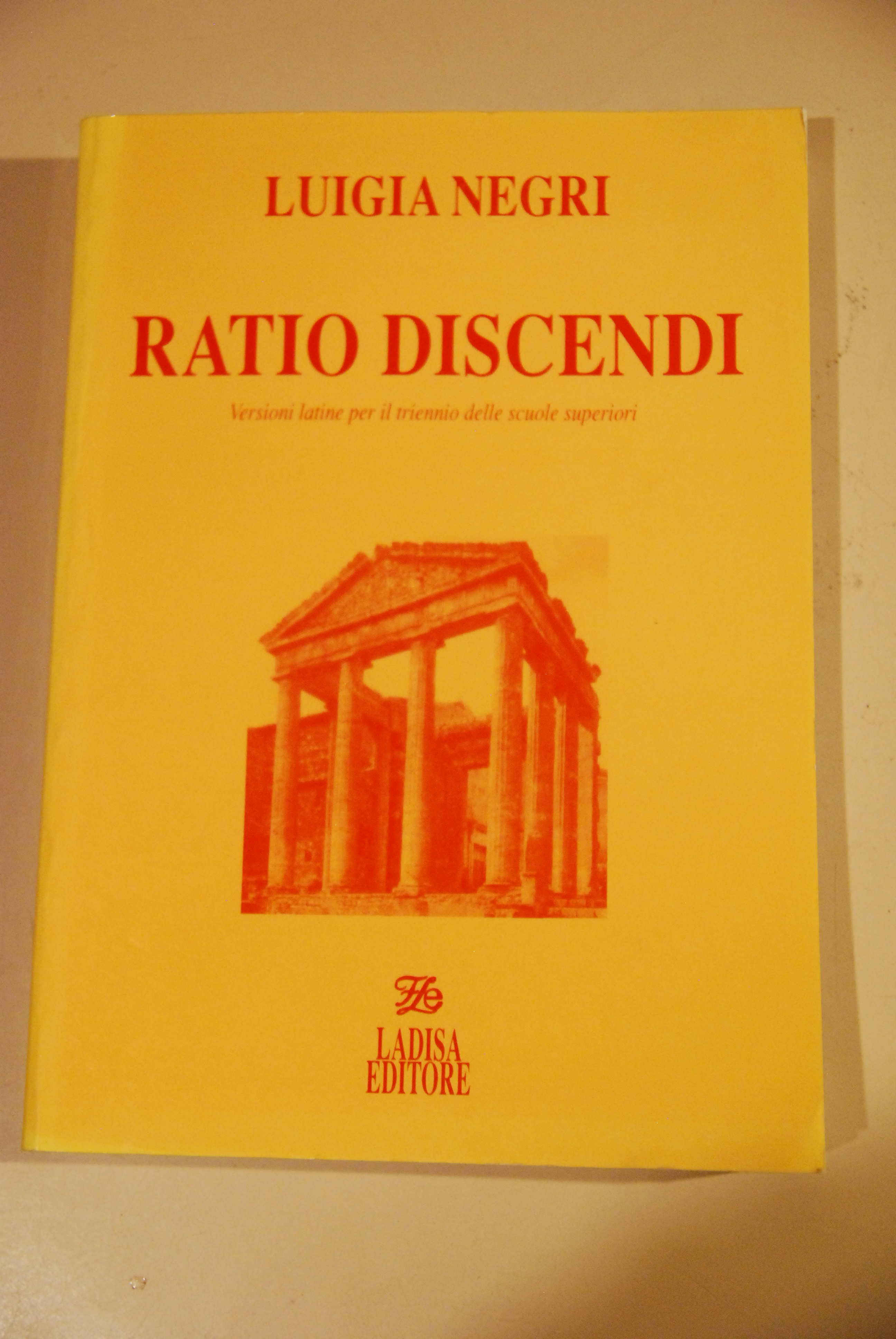 ratio discendi NUOVO