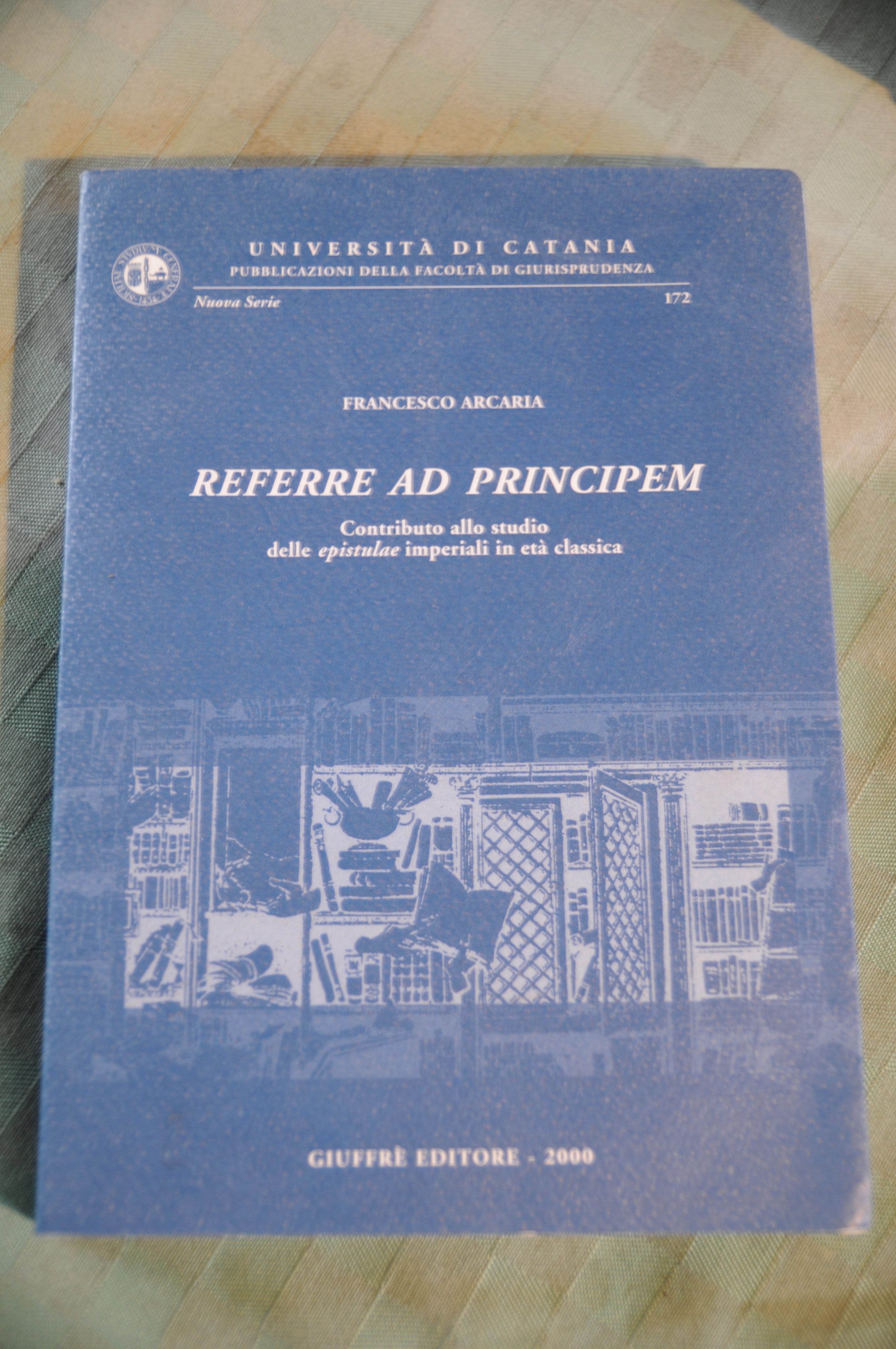referre ad principem NUOVISSIMO