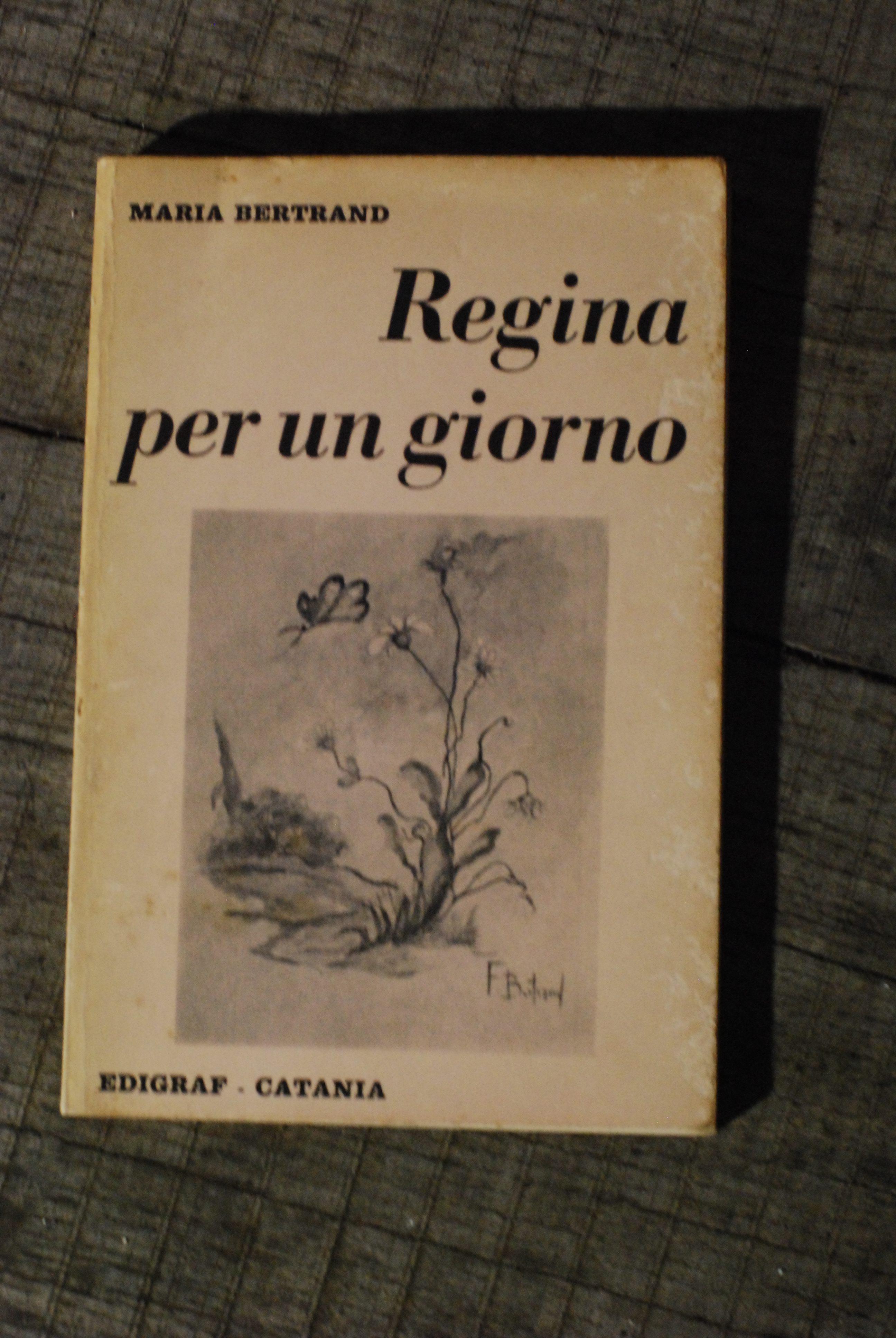 regina per un giorno autografato con dedica