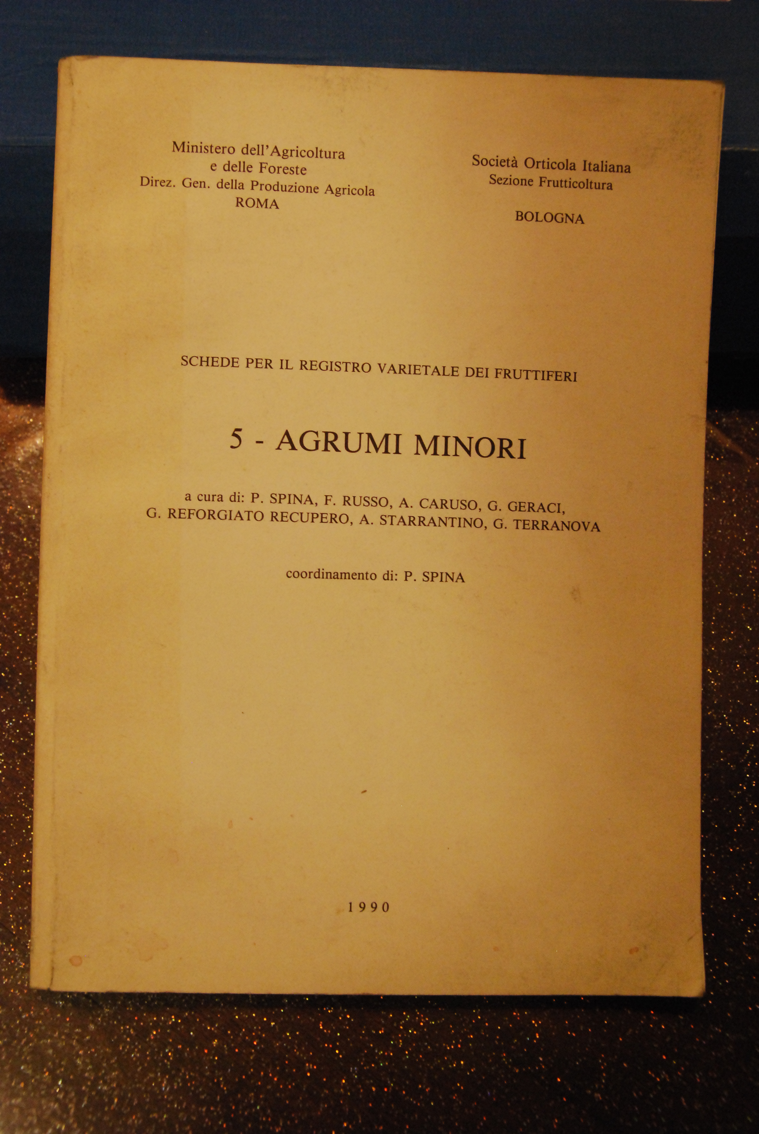 registro varietale dei fruttiferi agrumi minori fruttiferi agrumi minori