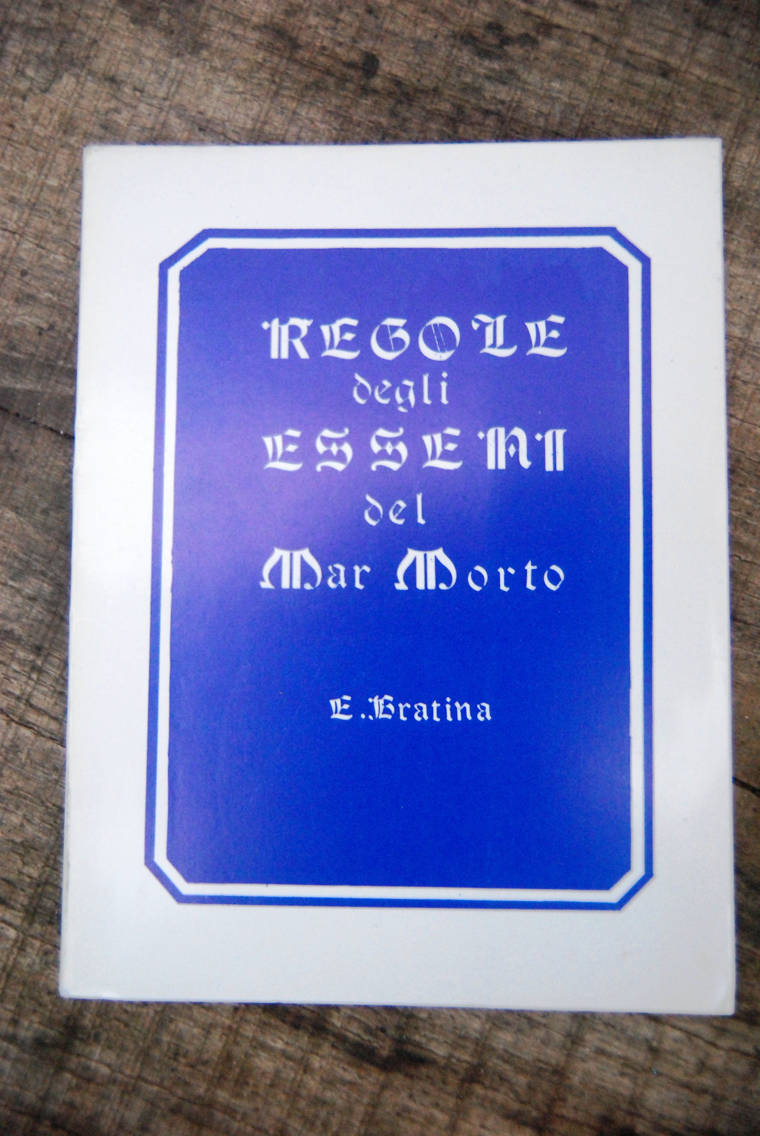 regole degli esseni del mar morto NUOVISSIMO