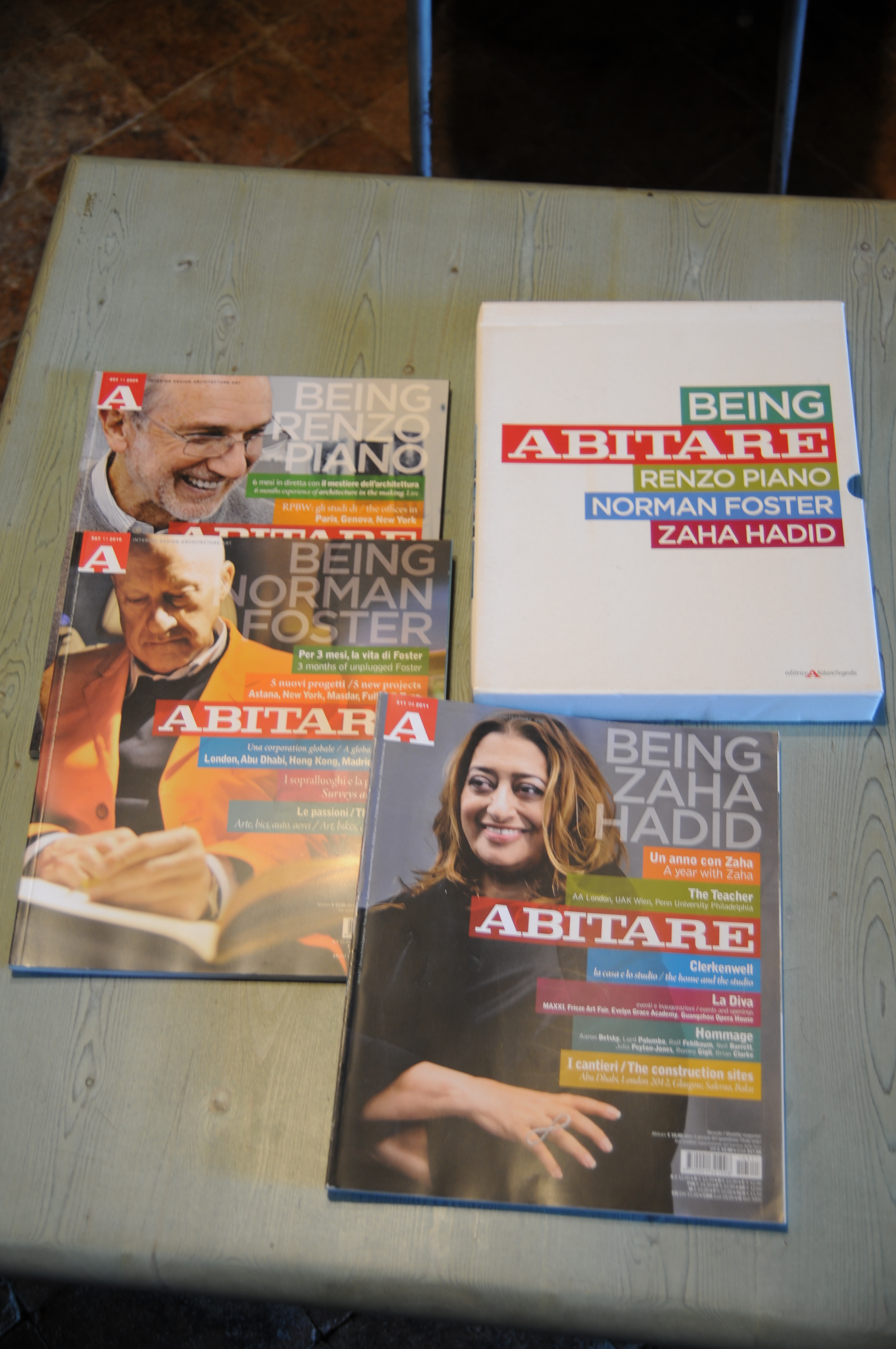 renzo piano norman foster zaha hadid 3 voll. in cofanetto …