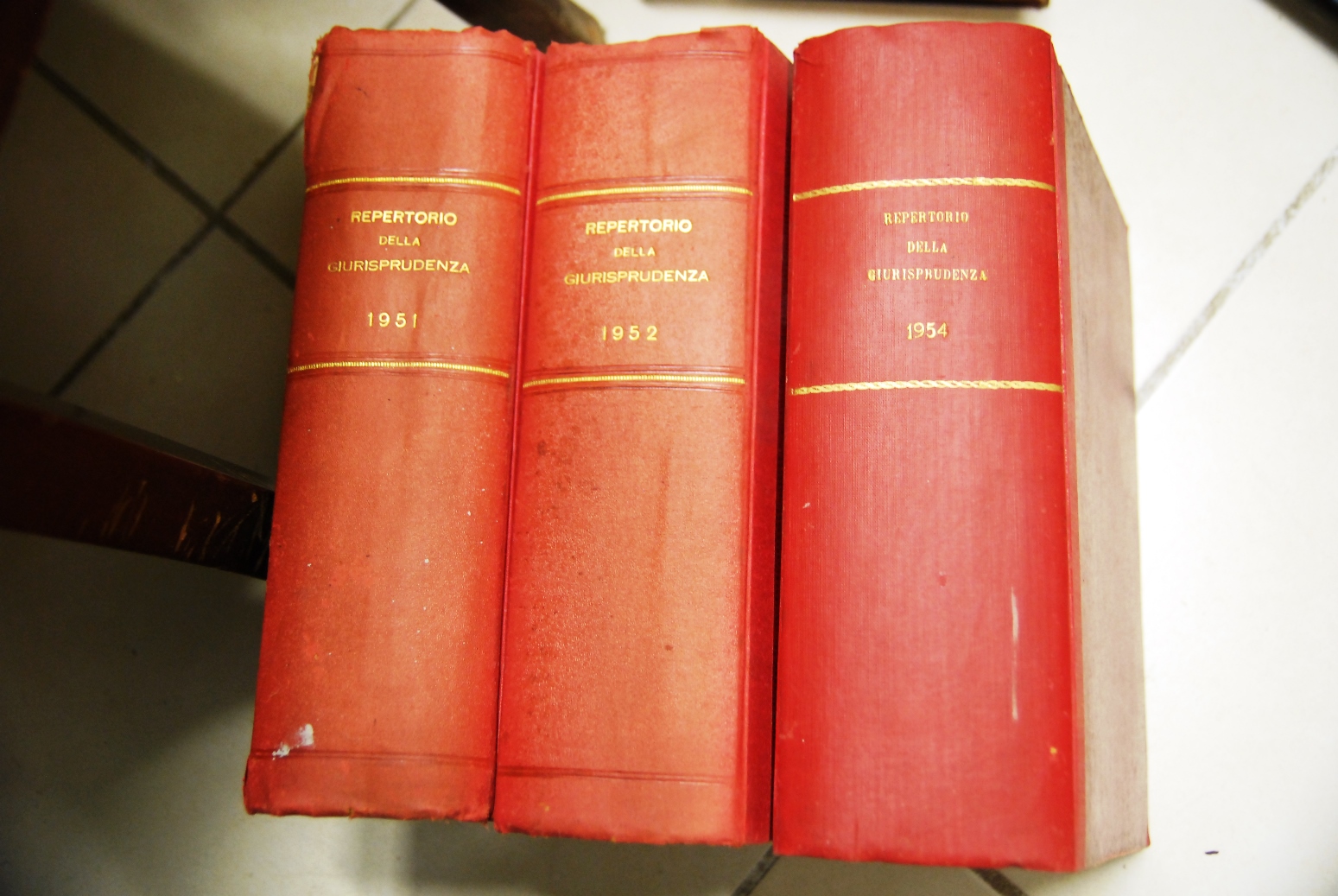 Repertorio della Giurisprudenza, 3 volumi