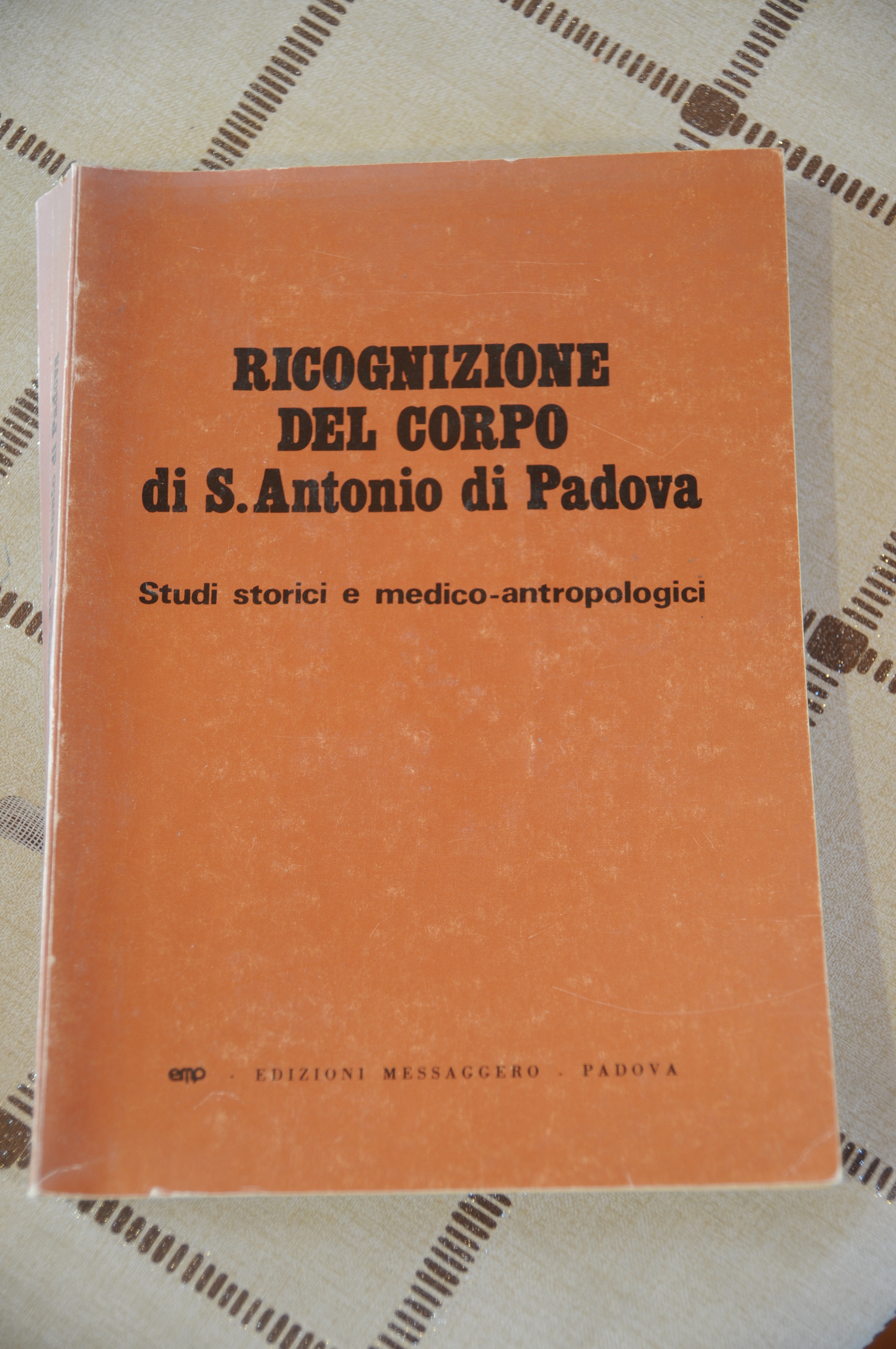 ricognizione del corpo di s. antonio di padova (sigla di …