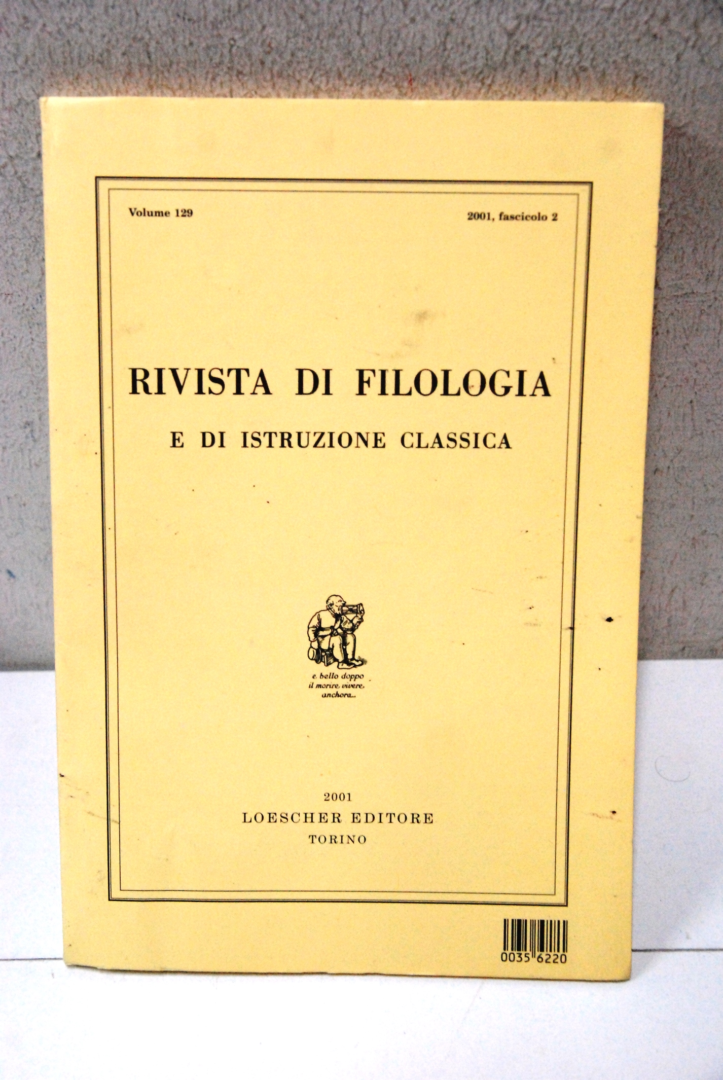 rivista di filologia e di istruzione classica vol. 129