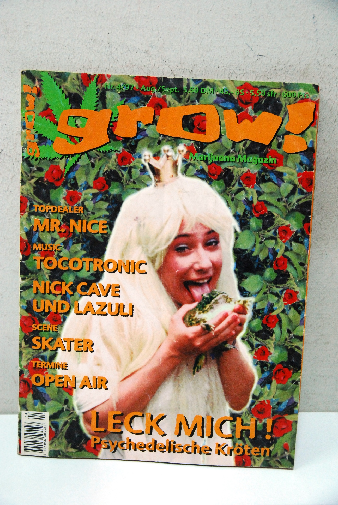 Rivista grow ? marijuana magazine num. 4 del 1997