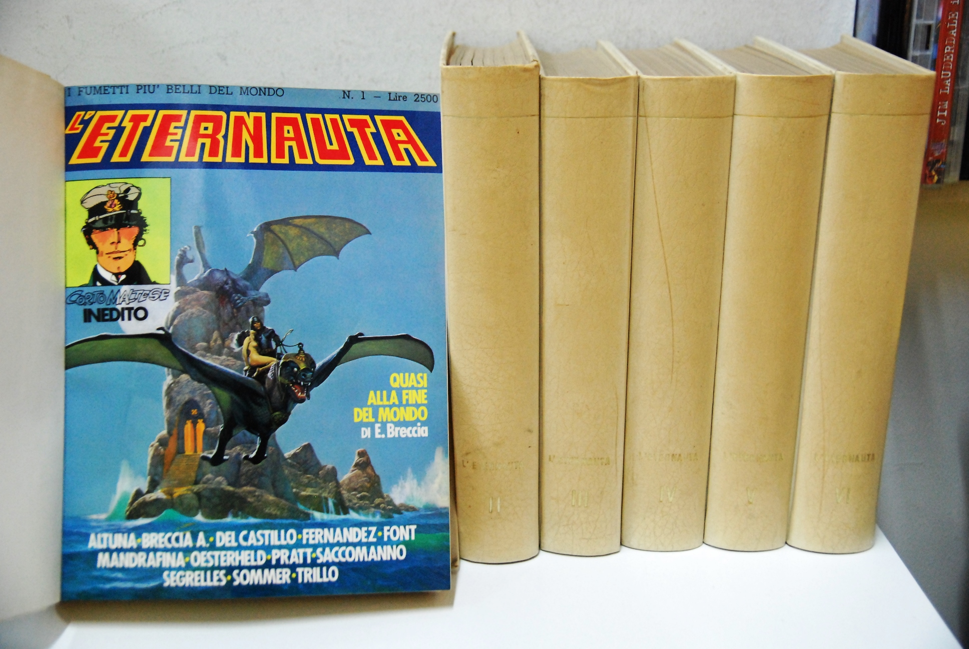 Rivista l'eternauta 1-14 solo voll. 1 e 2