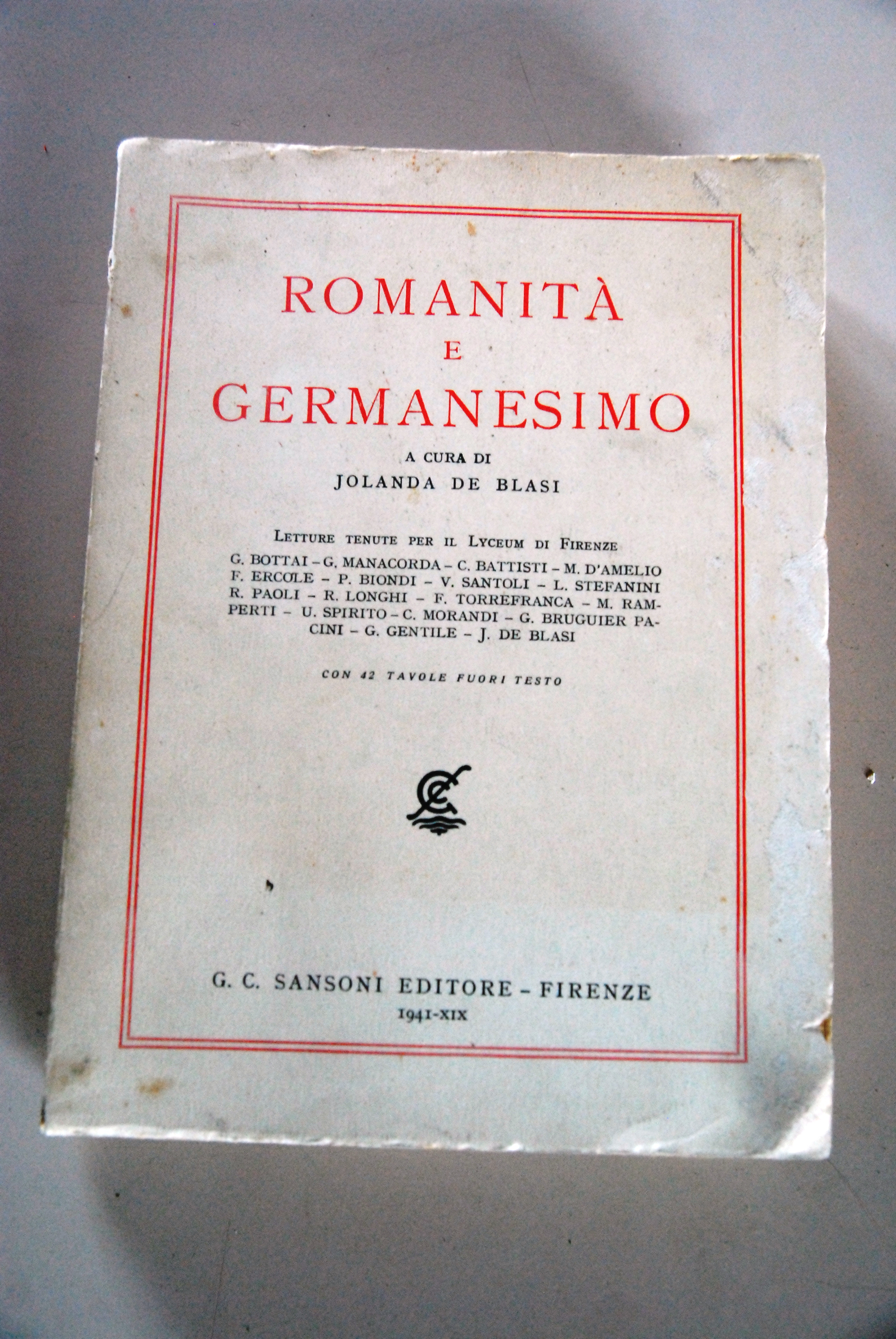 romanità e germanesimo