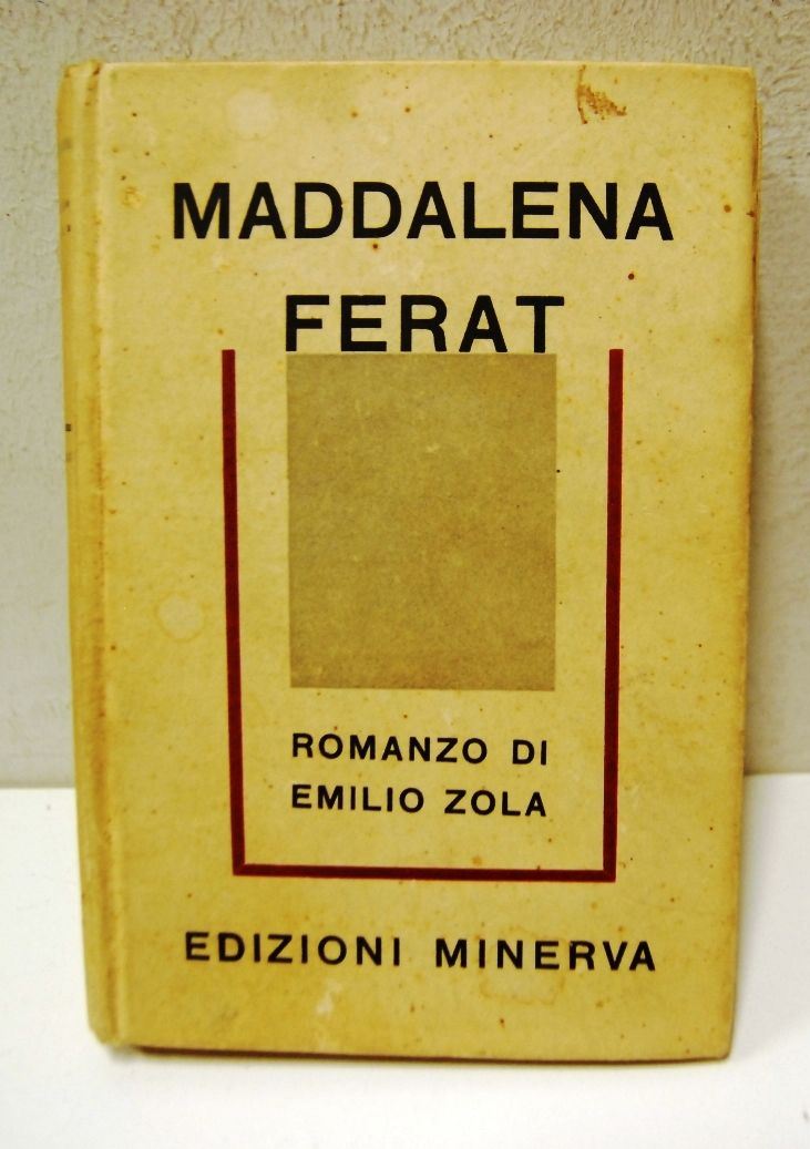 Romanzo di Emilio Zola - 1934