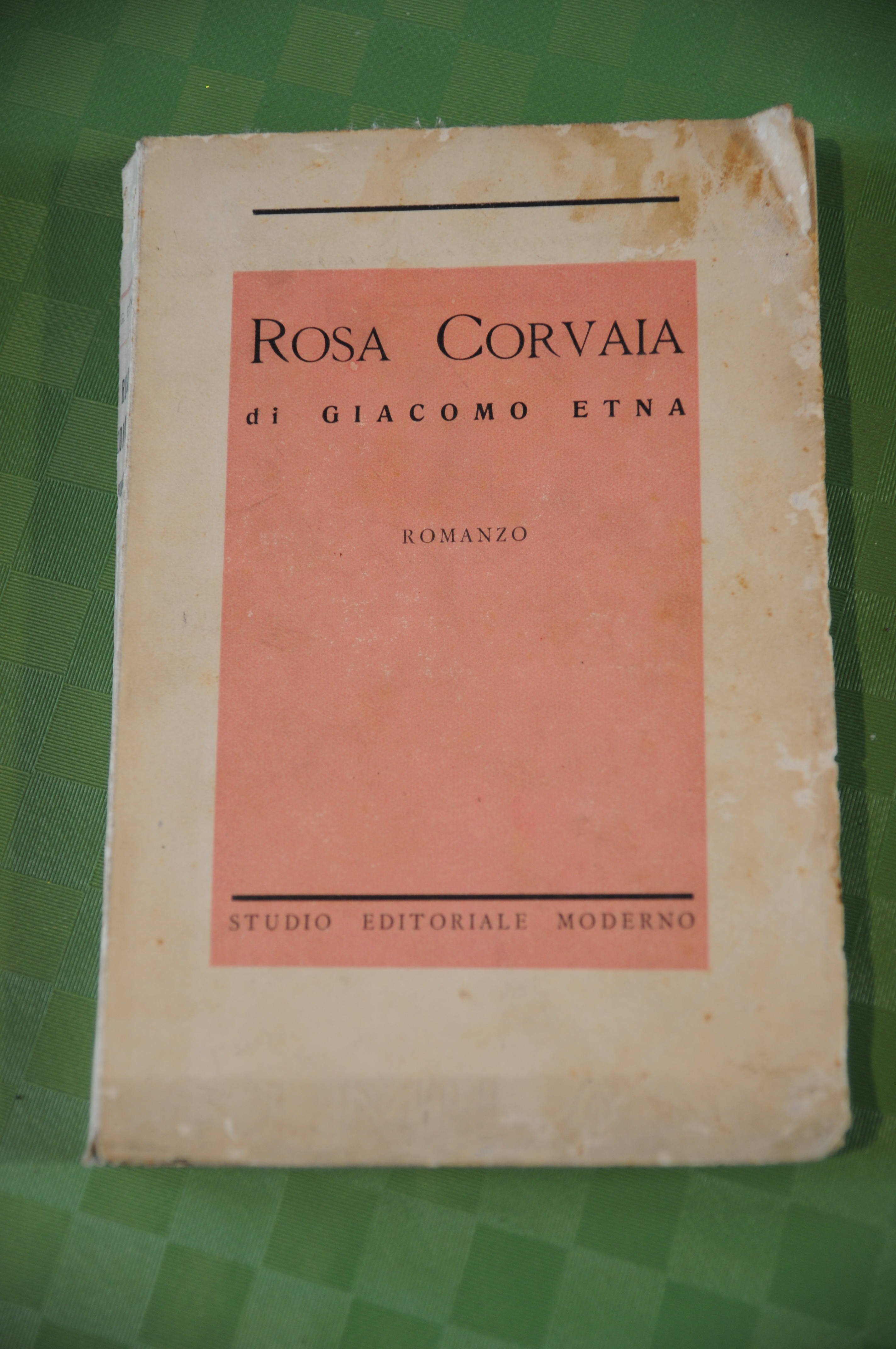 rosa corvaia autografato con dedica