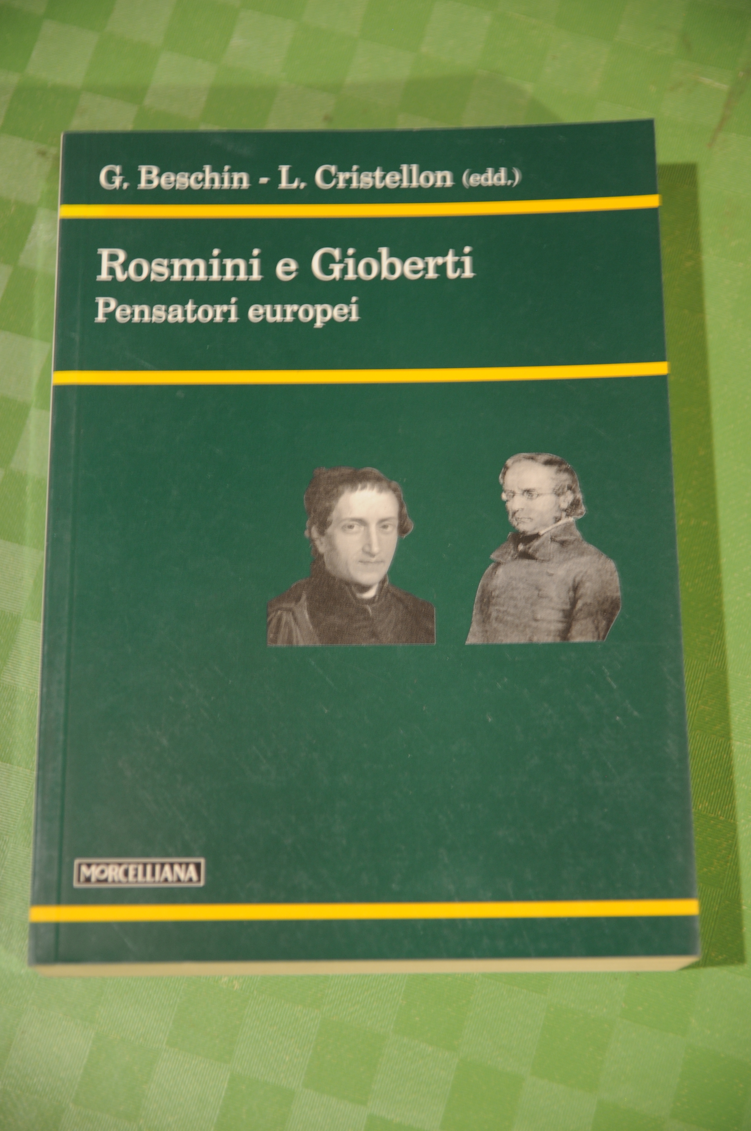 rosmini e gioberti pensatori europei NUOVO