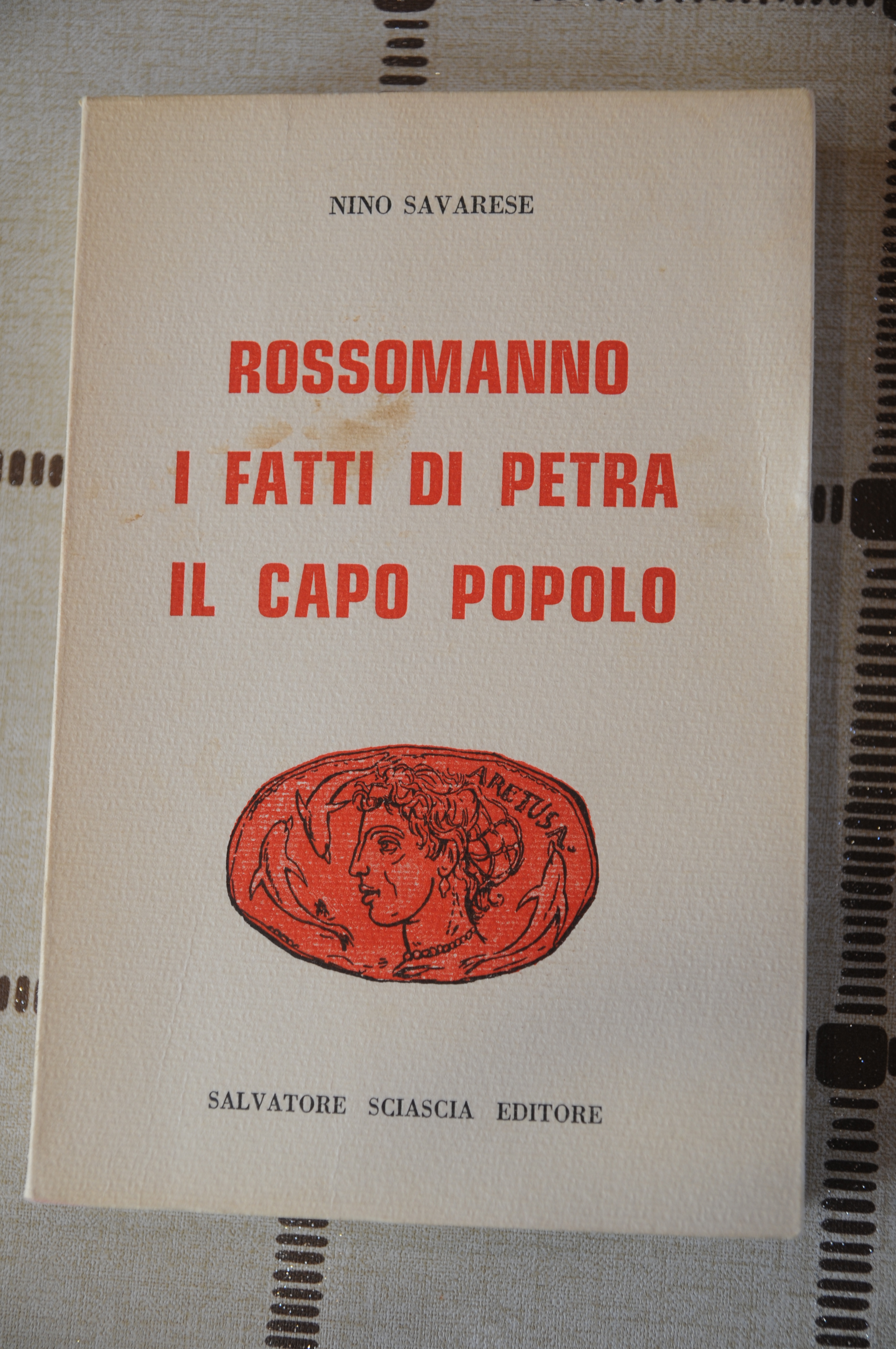 rossomanno i fatti di petra il capo popolo NUOVISSIMO