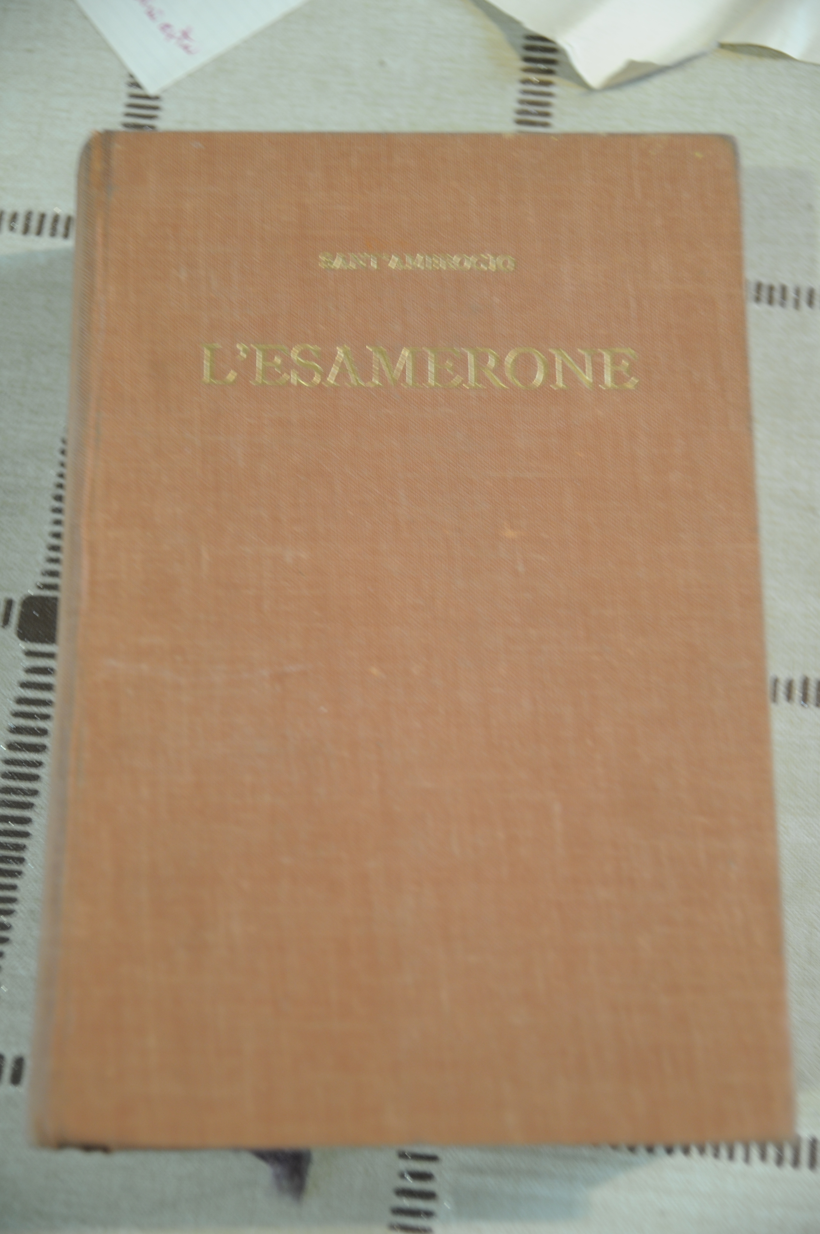 sant'ambrogio l'esamerone NUOVISSIMO